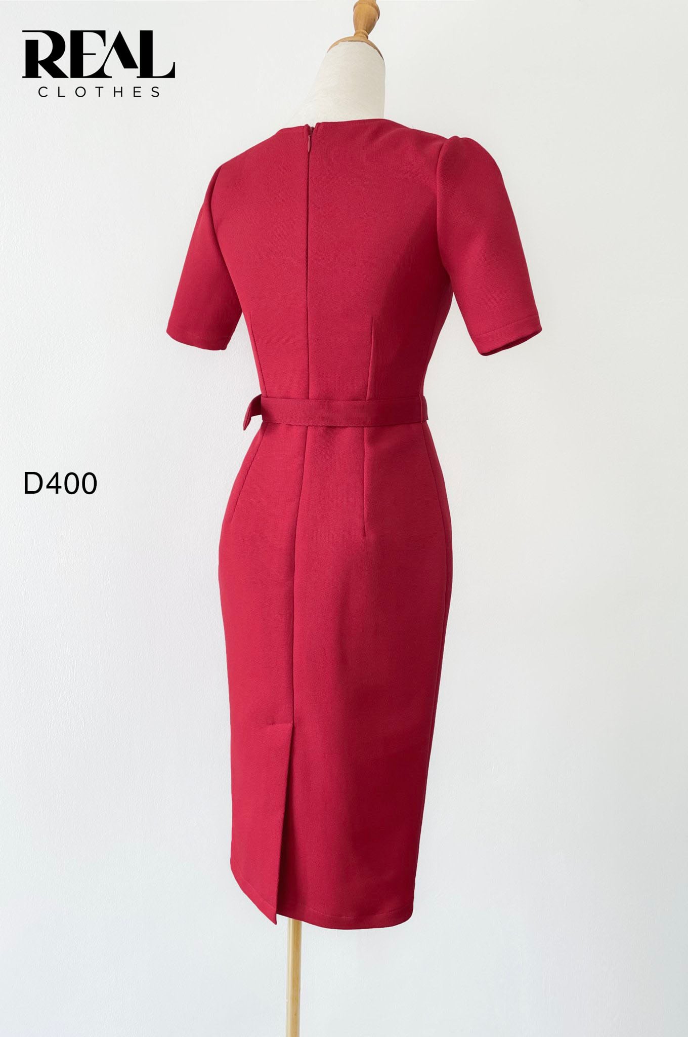 Đầm Diana đỏ (kèm belt) SALE