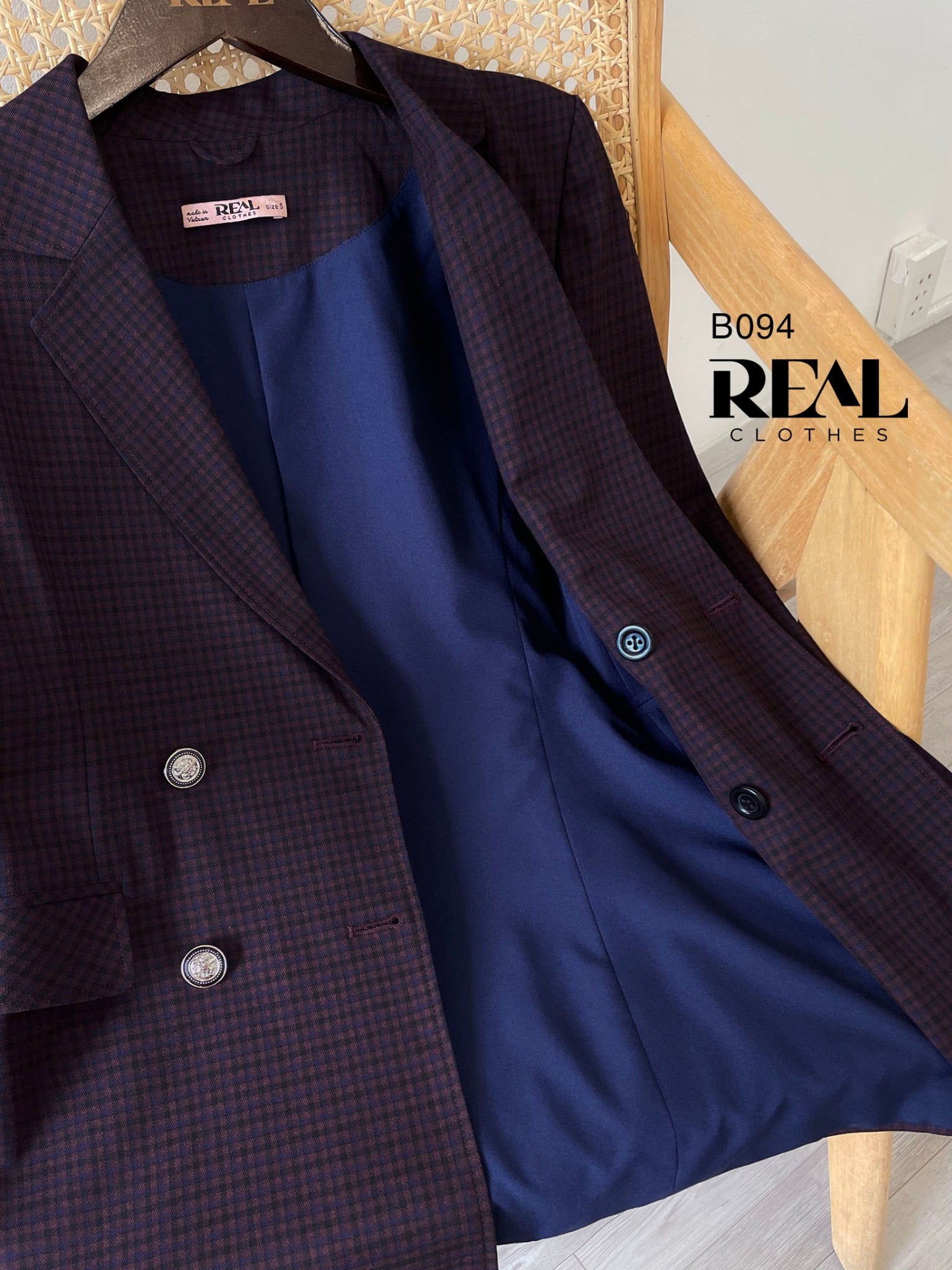 Blazer Kelly caro tím SALE