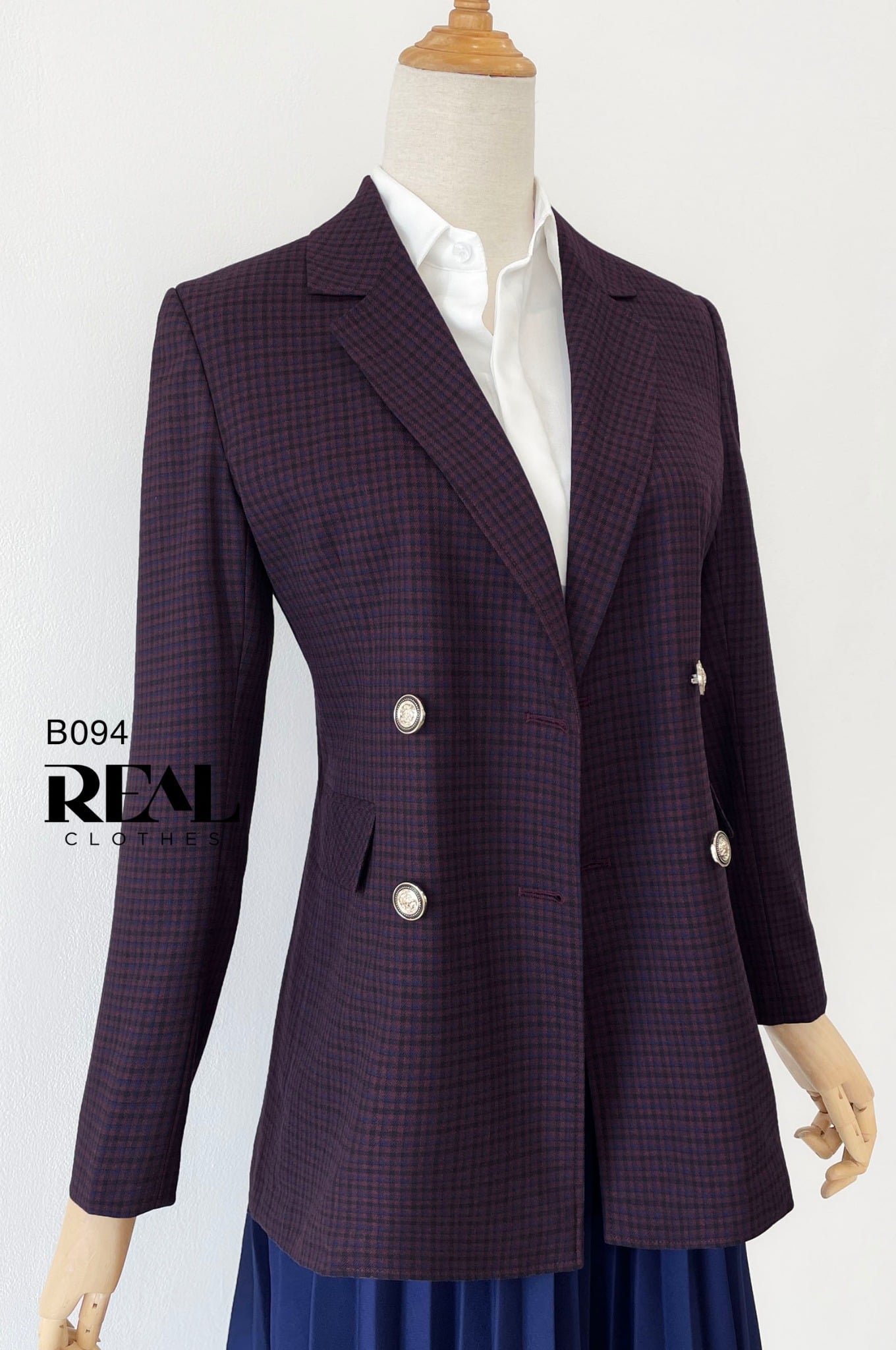 Blazer Kelly caro tím SALE