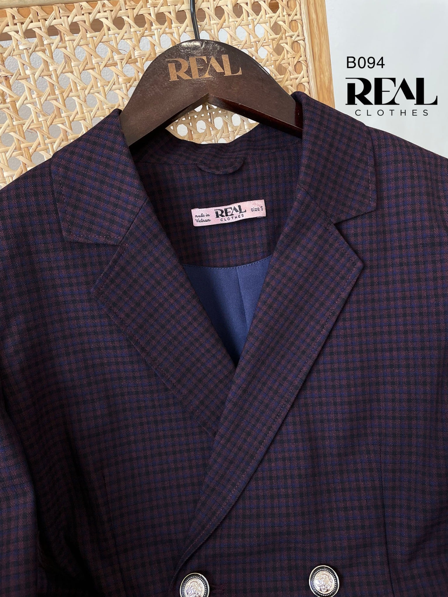 Blazer Kelly caro tím SALE