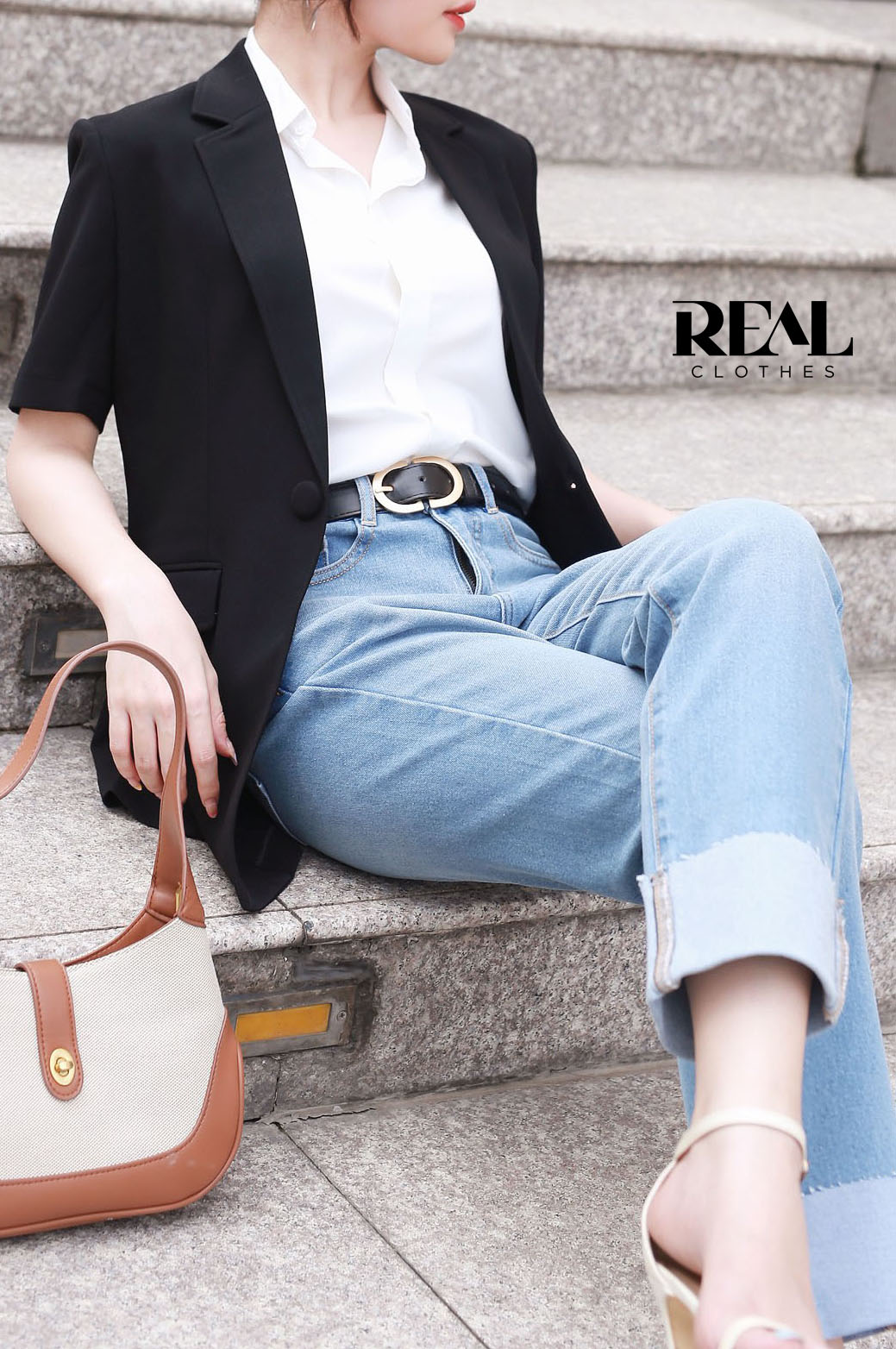 Nịt office đen / nâu