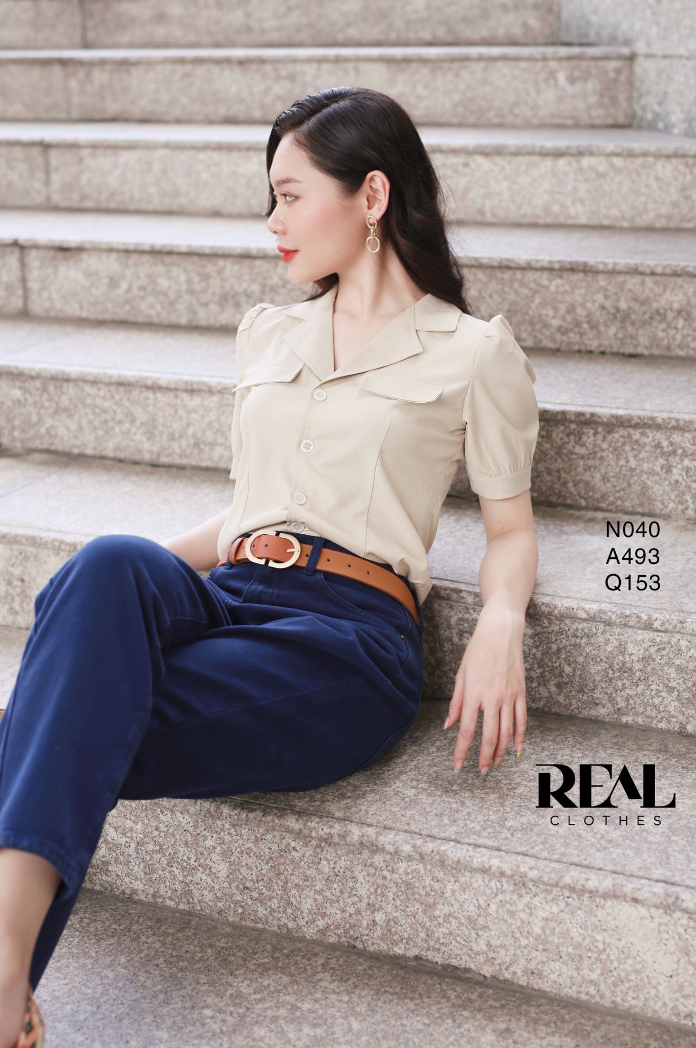 Nịt office đen / nâu