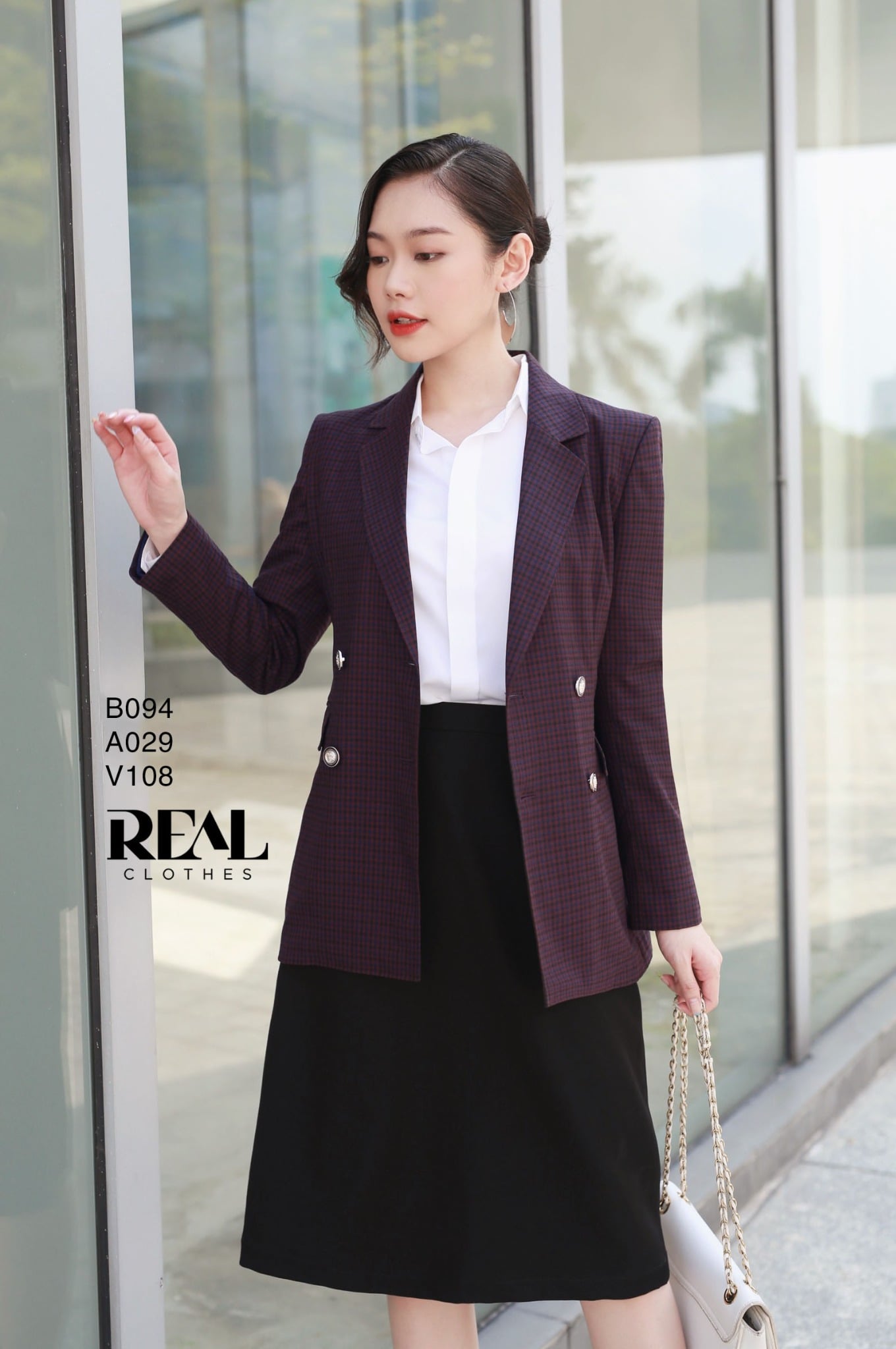 Blazer Kelly caro tím SALE