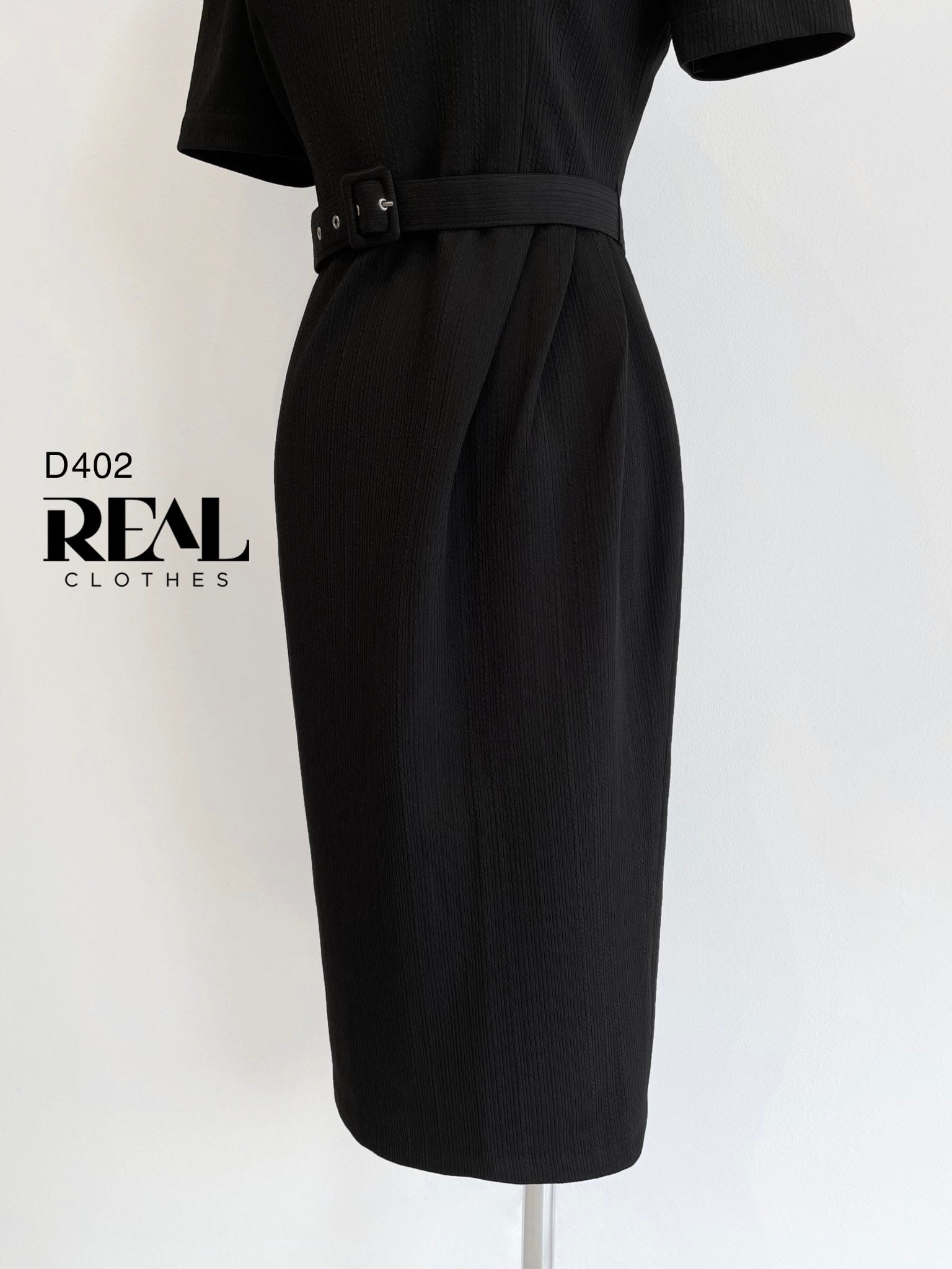 Đầm Diana đen (kèm belt) SALE