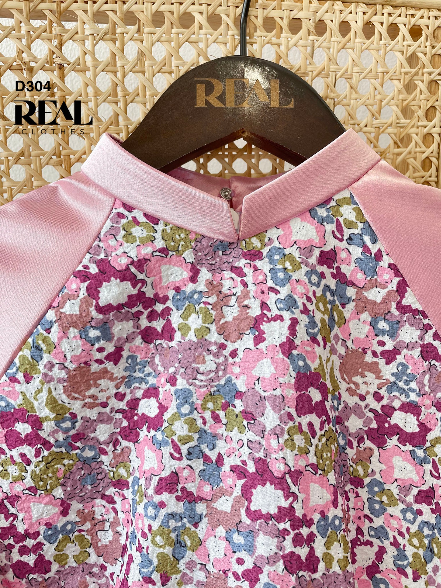 Áo dài truyền thống Ngọc Diệp hồng