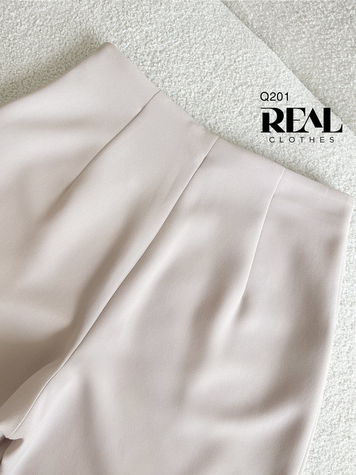 Quần suông cindy kem