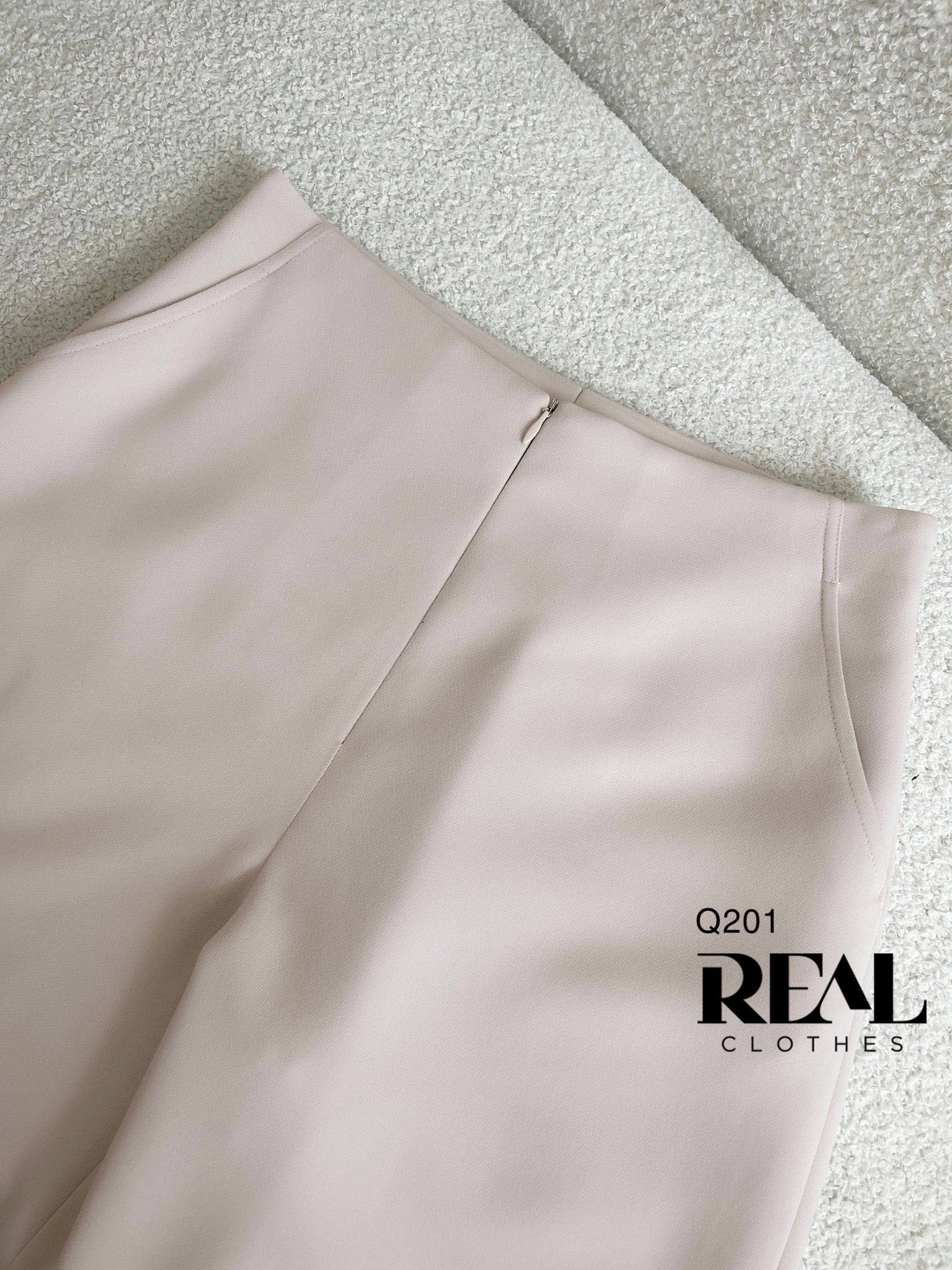 Quần suông cindy kem