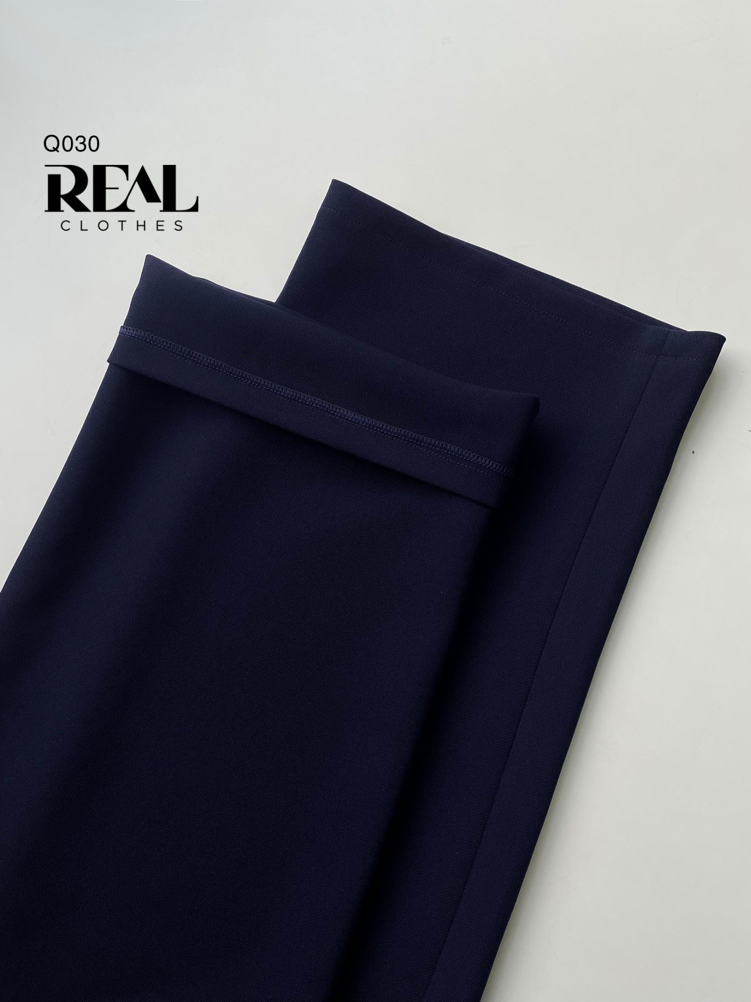 Quần suông cindy xanh đen