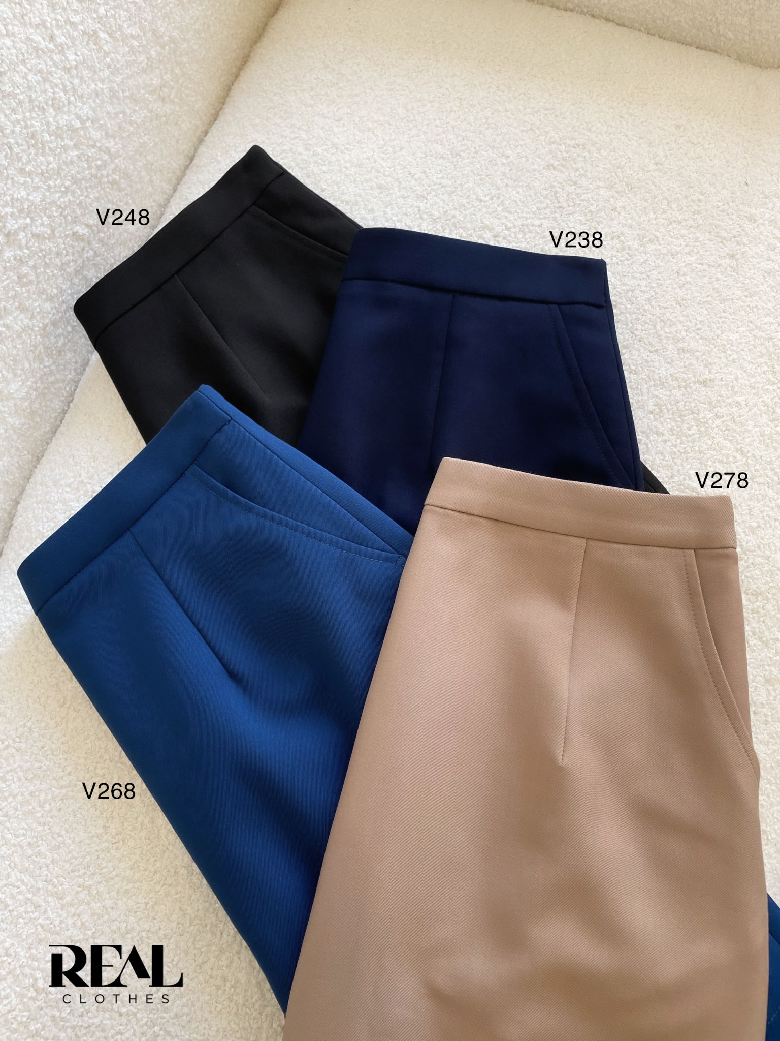 Váy office xanh cổ vịt