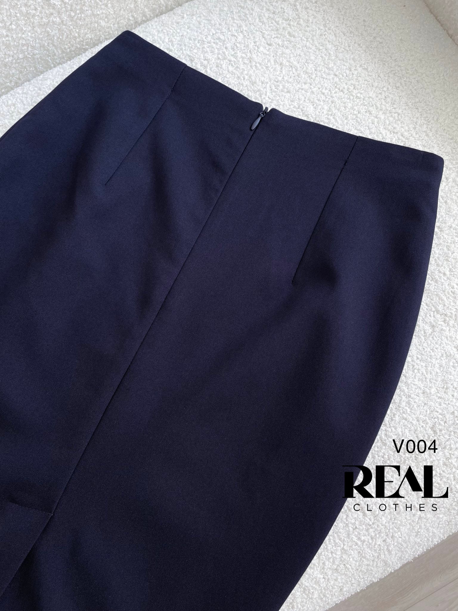 Bút chì xẻ sau xanh đen