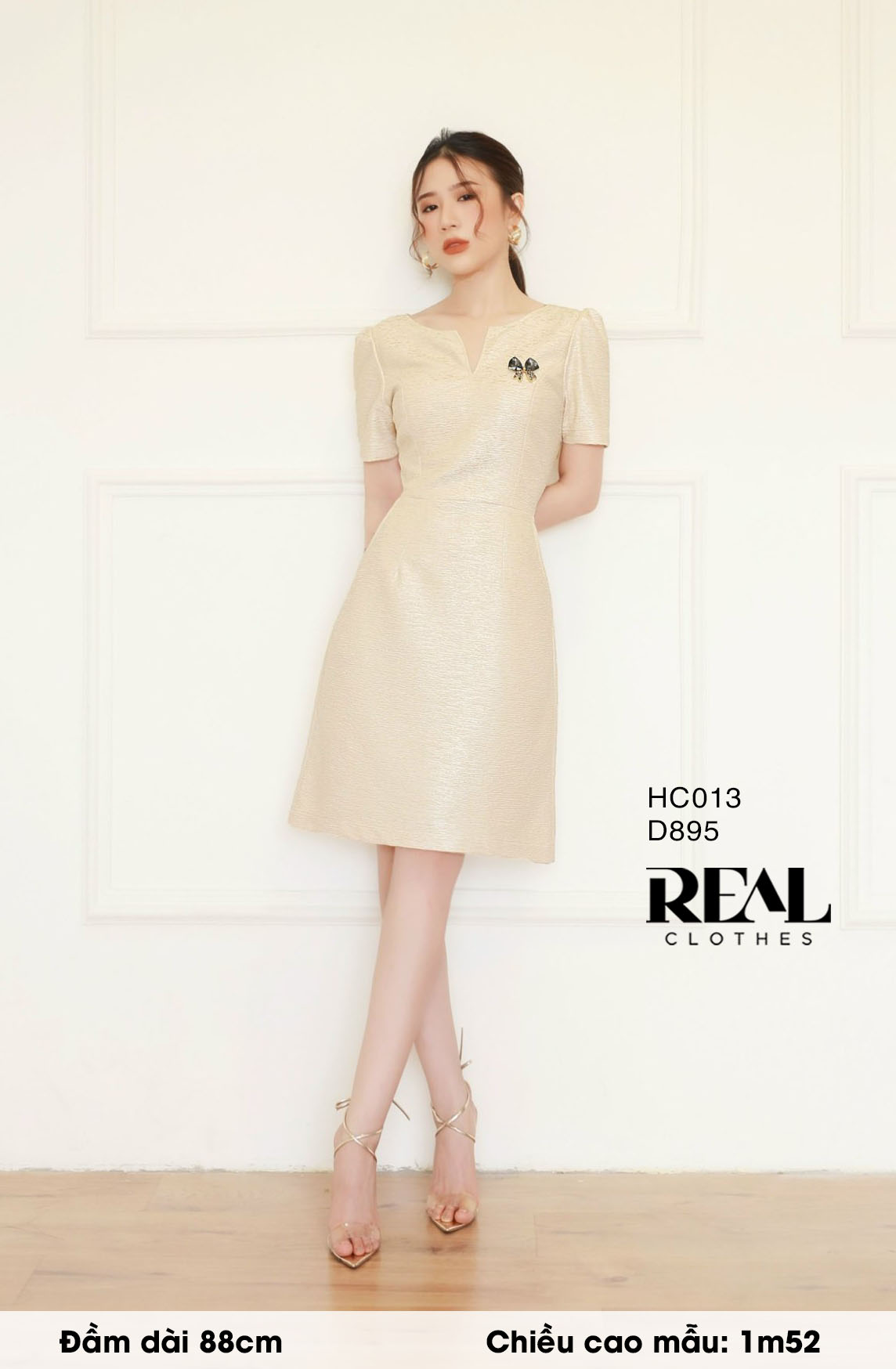 Đầm Hana kem SALE - size XS