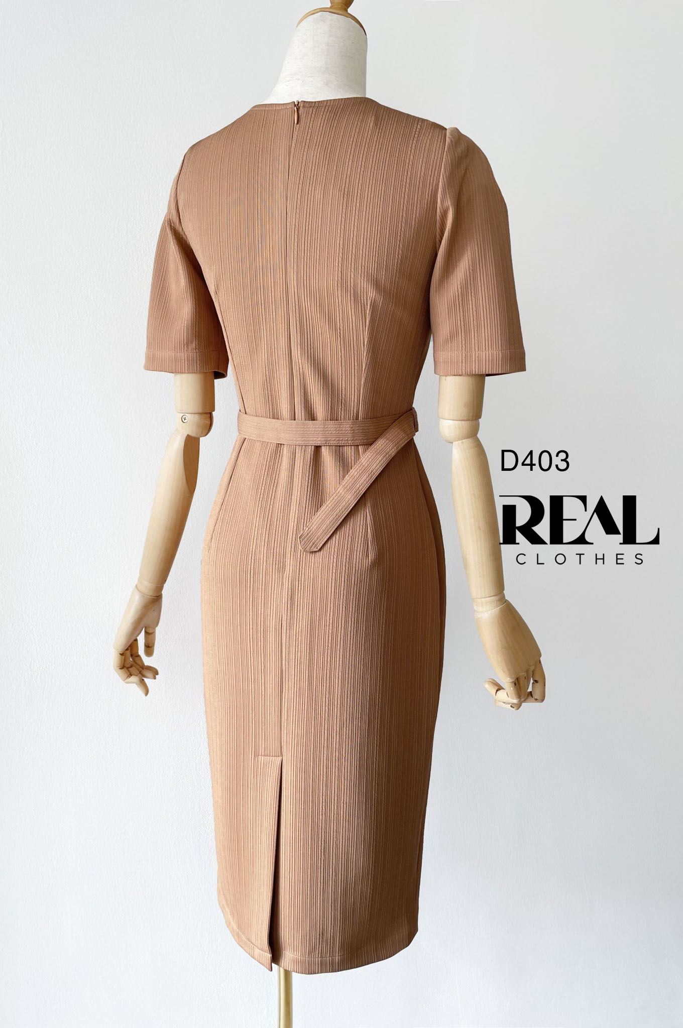 Đầm Diana cafe sữa (kèm belt) SALE