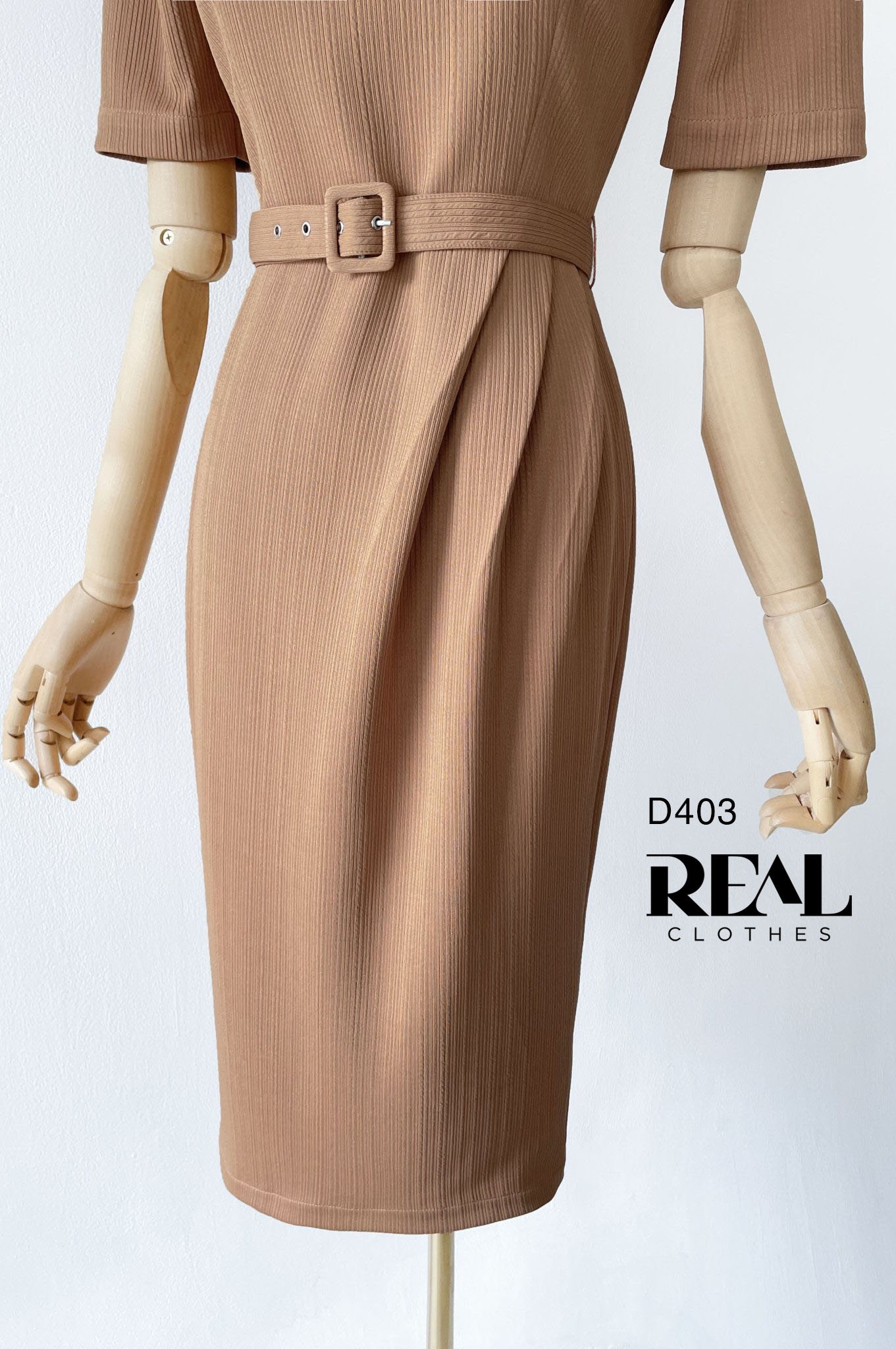 Đầm Diana cafe sữa (kèm belt) SALE