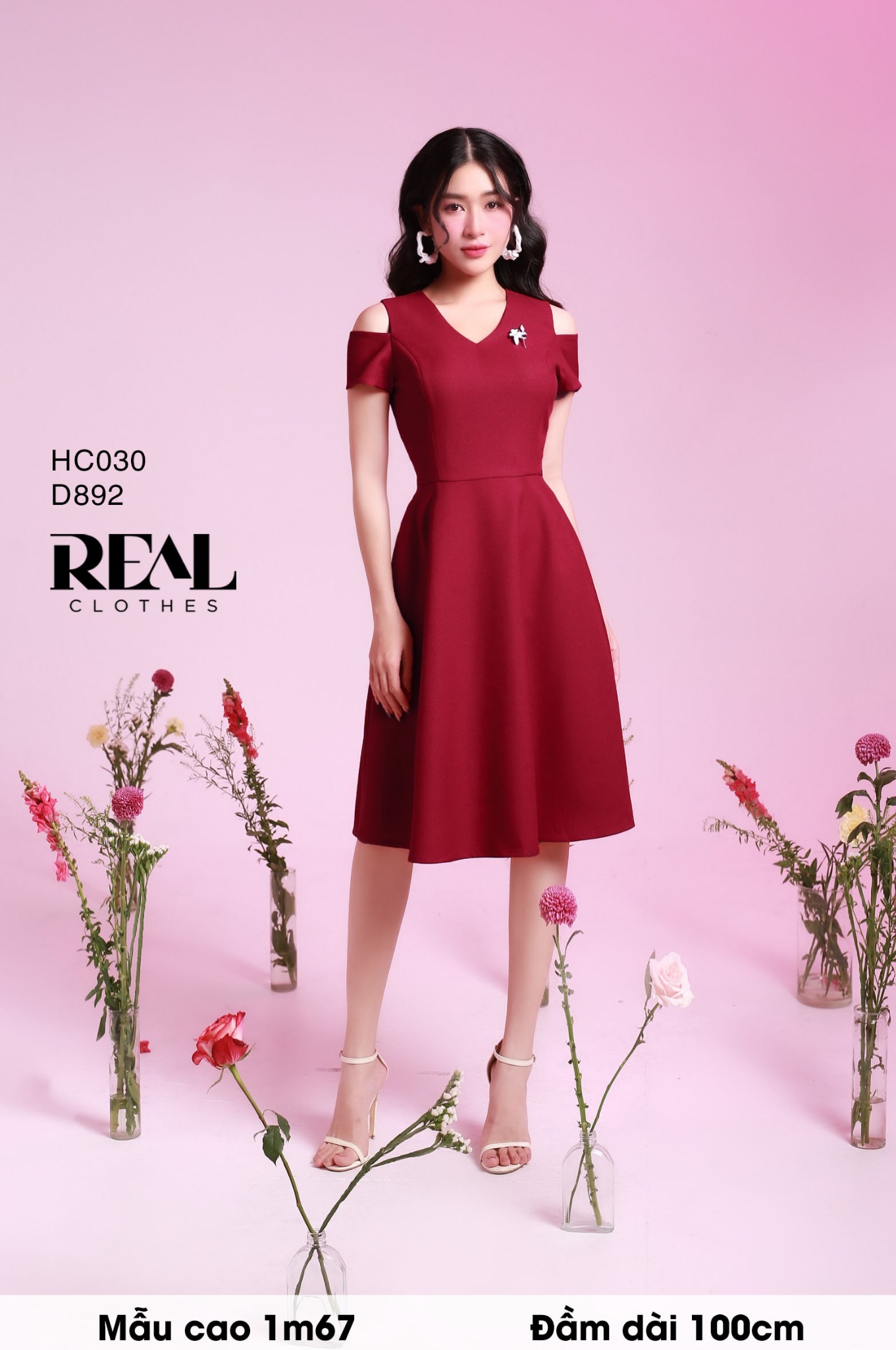 Đầm Annie đỏ SALE