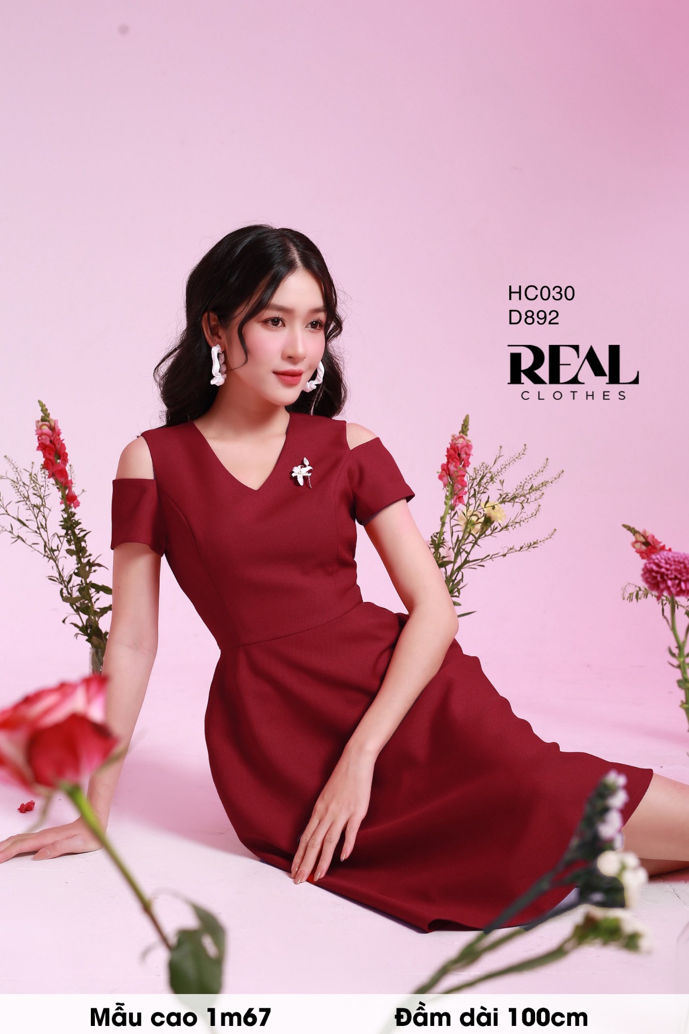 Đầm Annie đỏ SALE