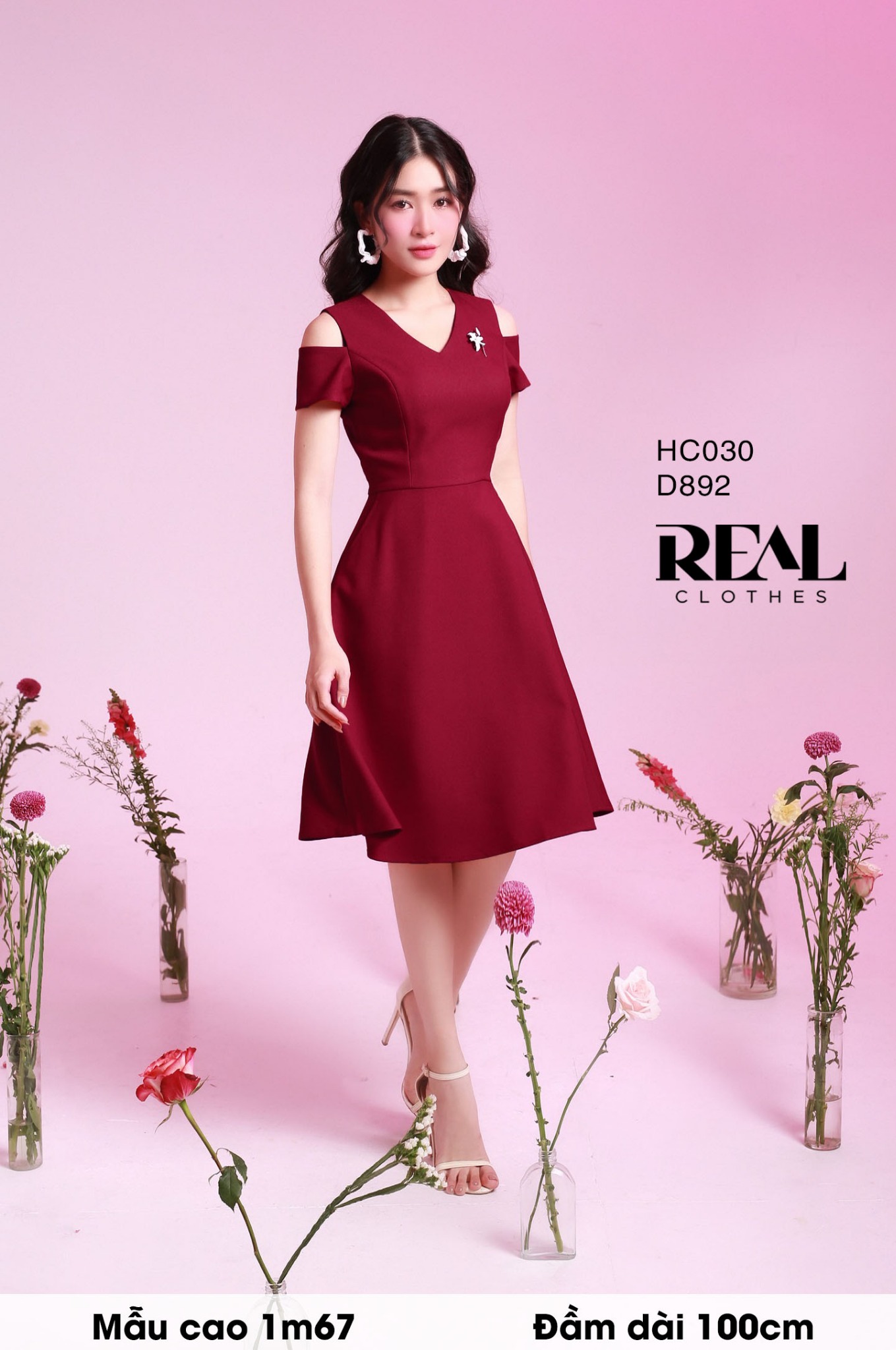 Đầm Annie đỏ SALE