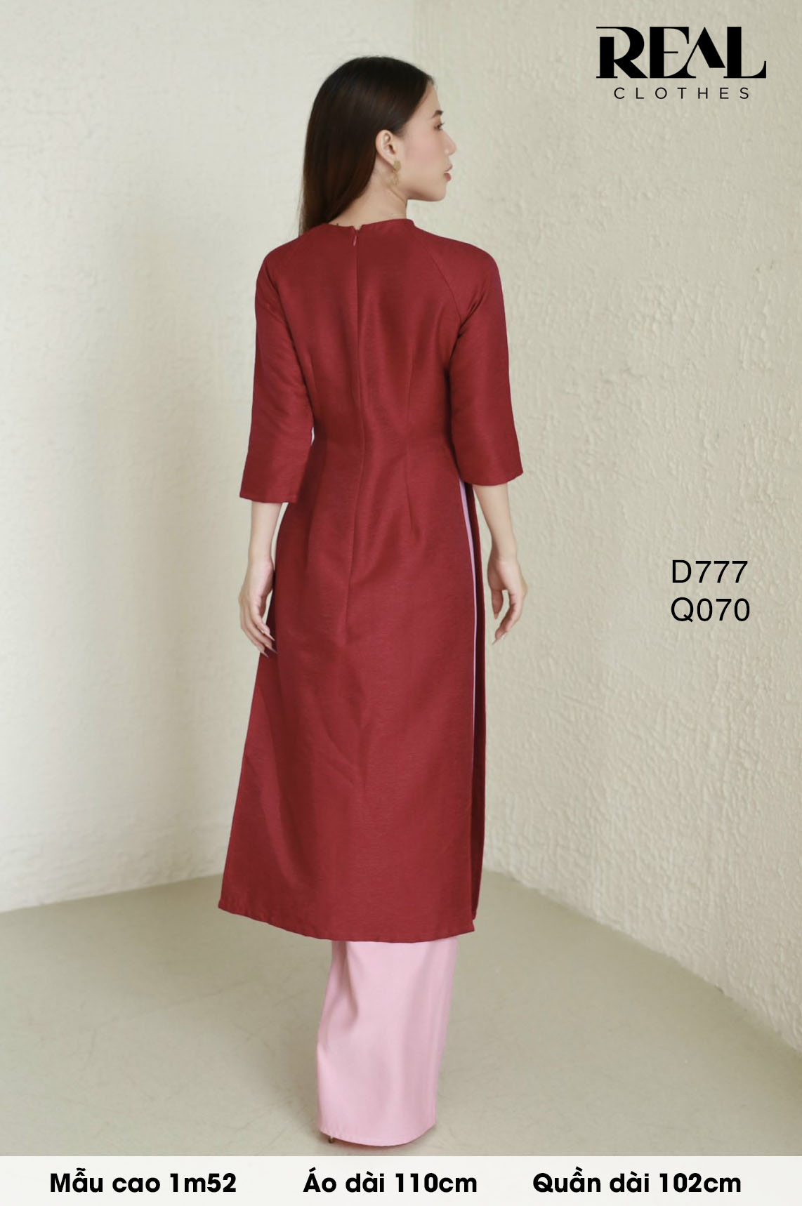 Áo dài cách tân Red