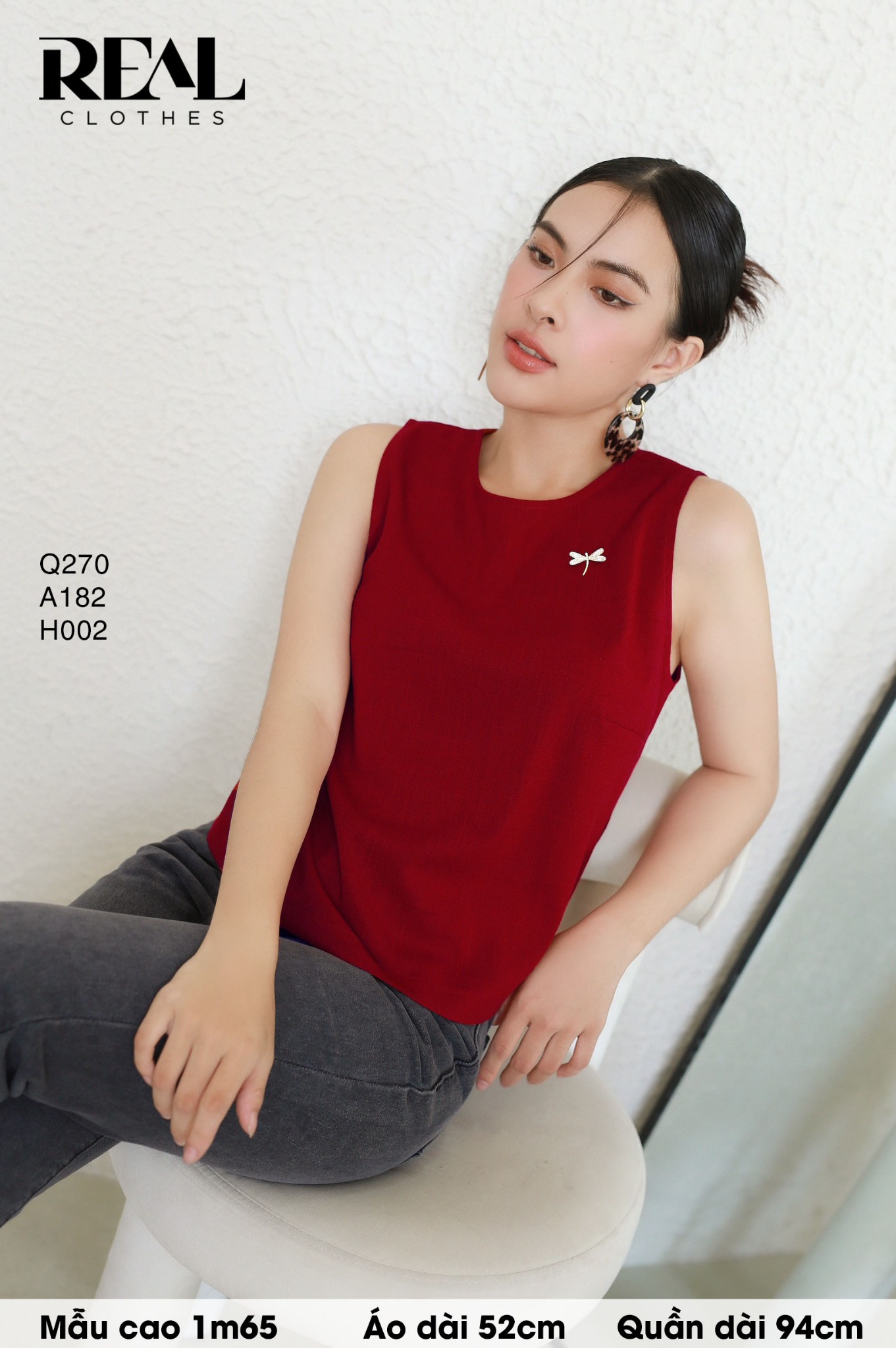 Quần Jeans lật lai xám SALE - size S