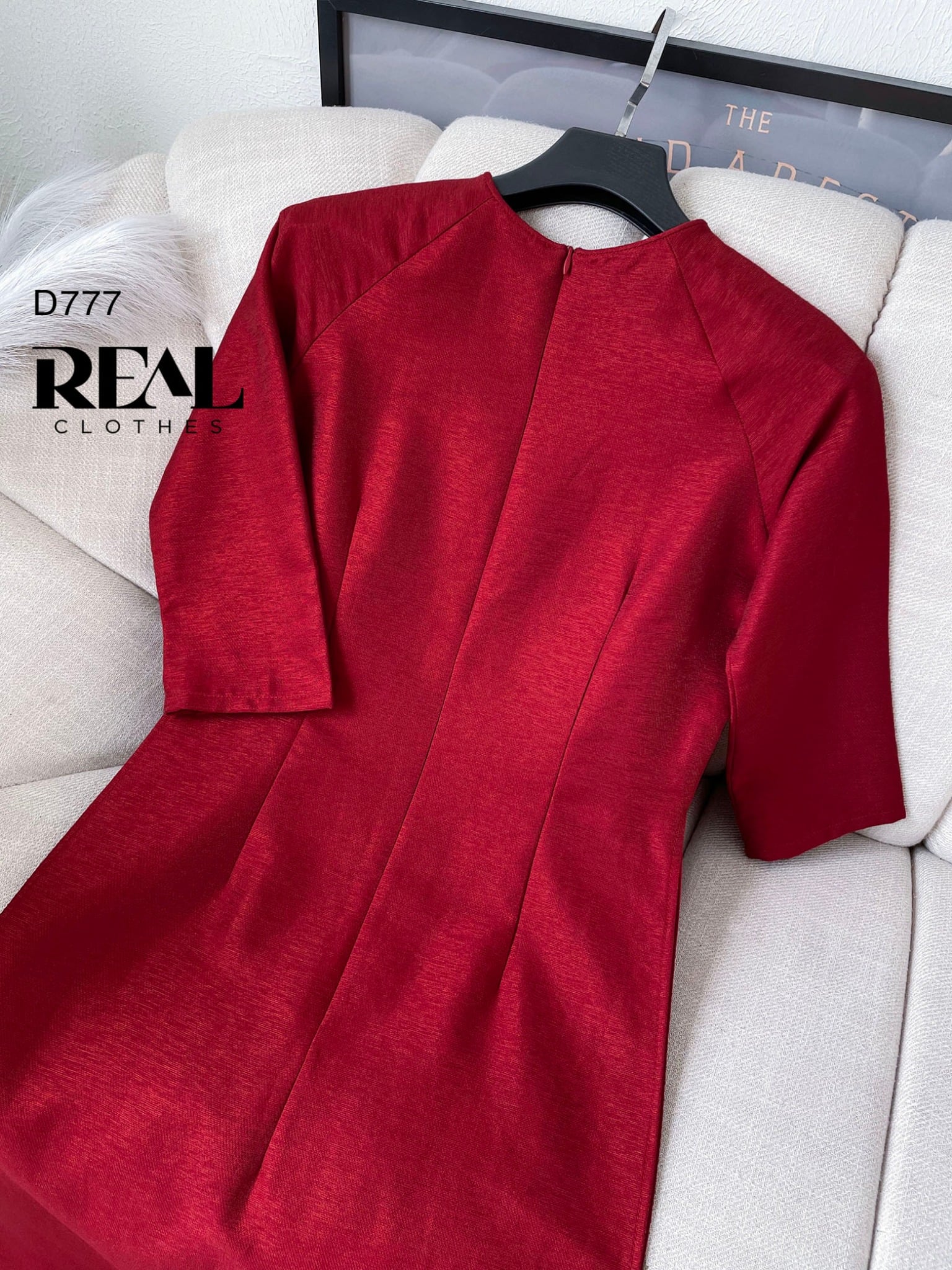 Áo dài cách tân Red