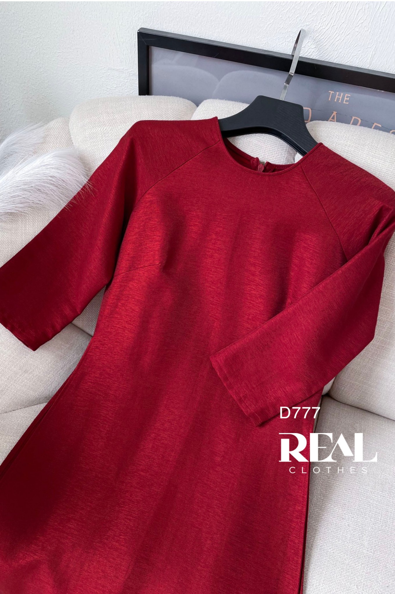 Áo dài cách tân Red