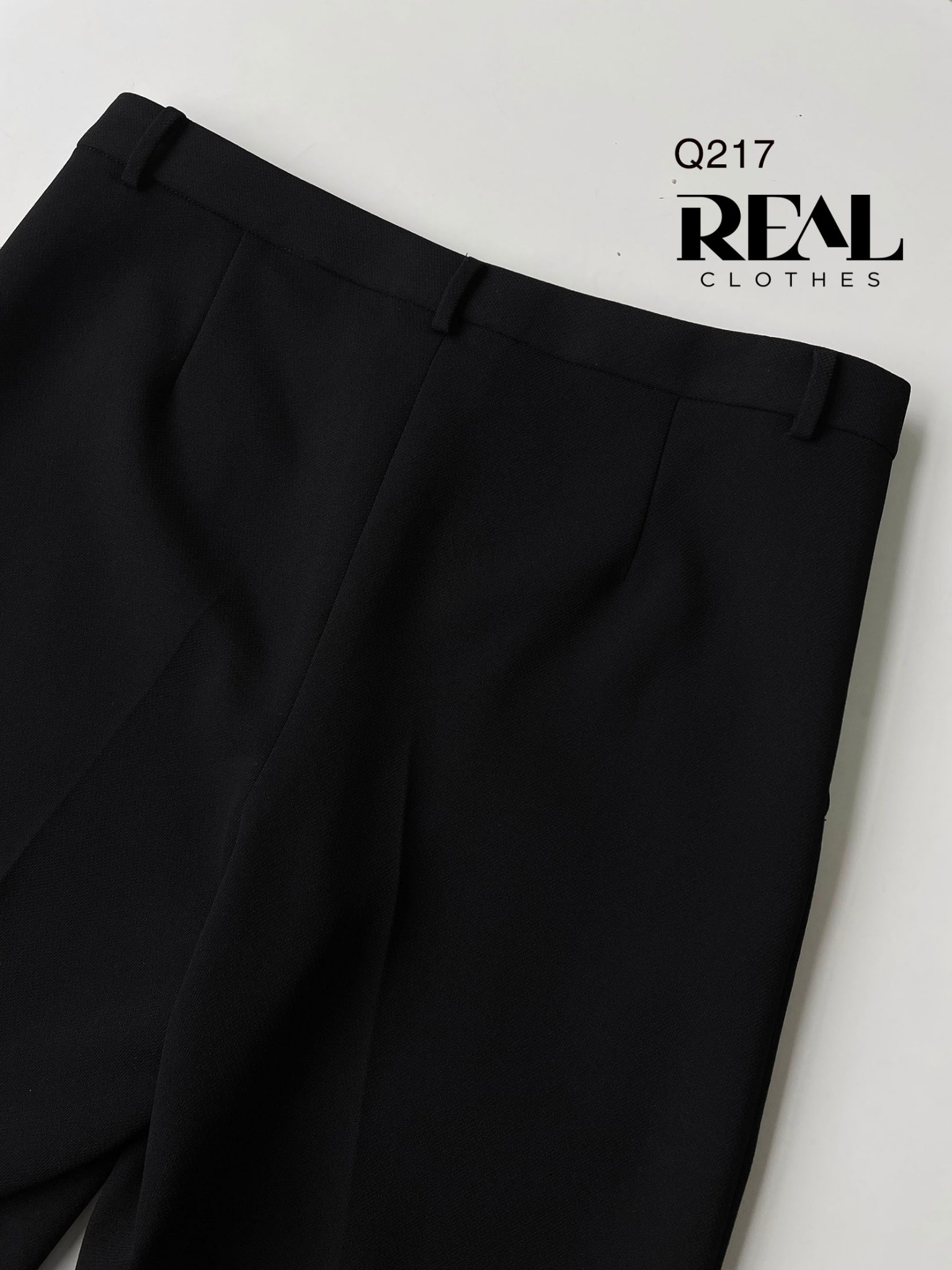 Quần suông Paris đen