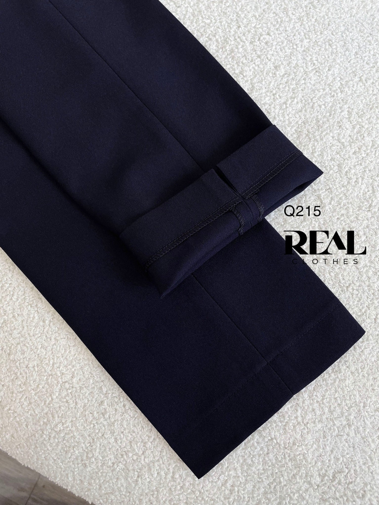 Quần lưng cao cindy xanh đen SALE - size XS