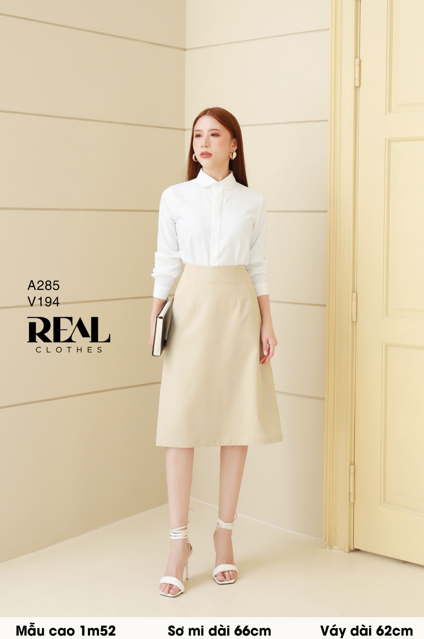 Sơ mi basic trắng