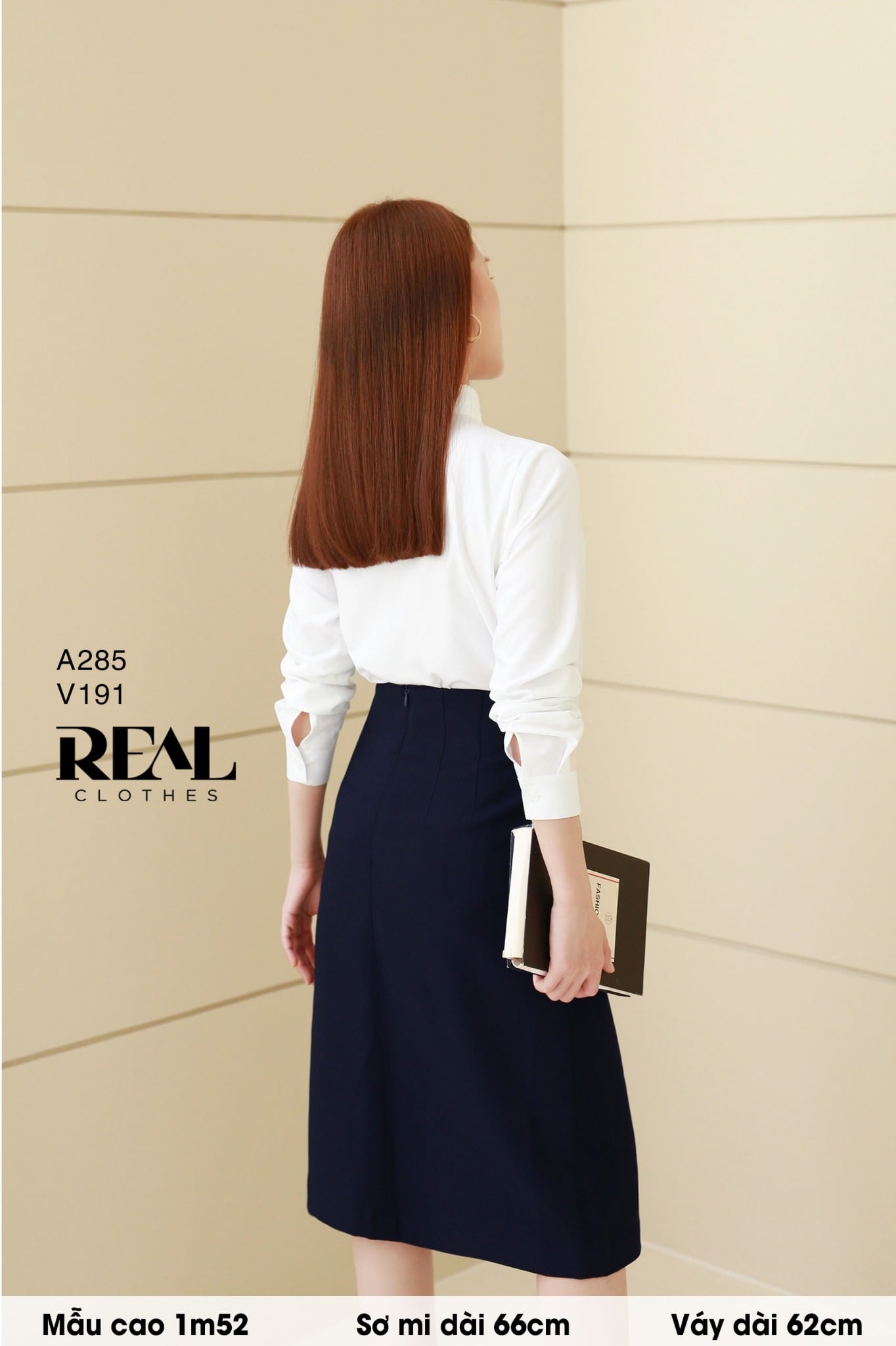 Váy Tokyo midi xanh đen