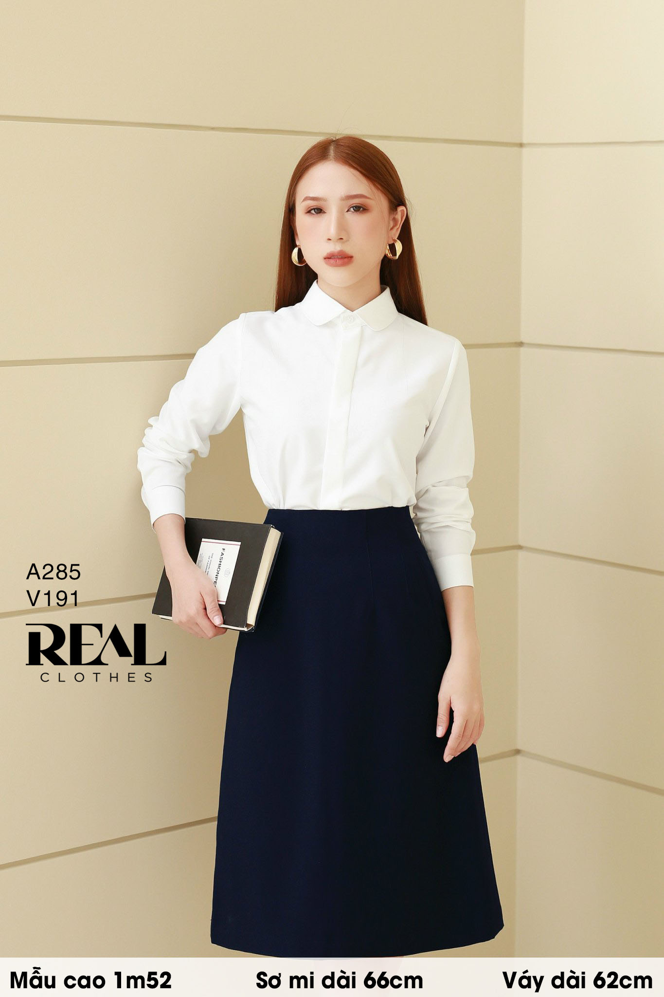 Sơ mi basic trắng