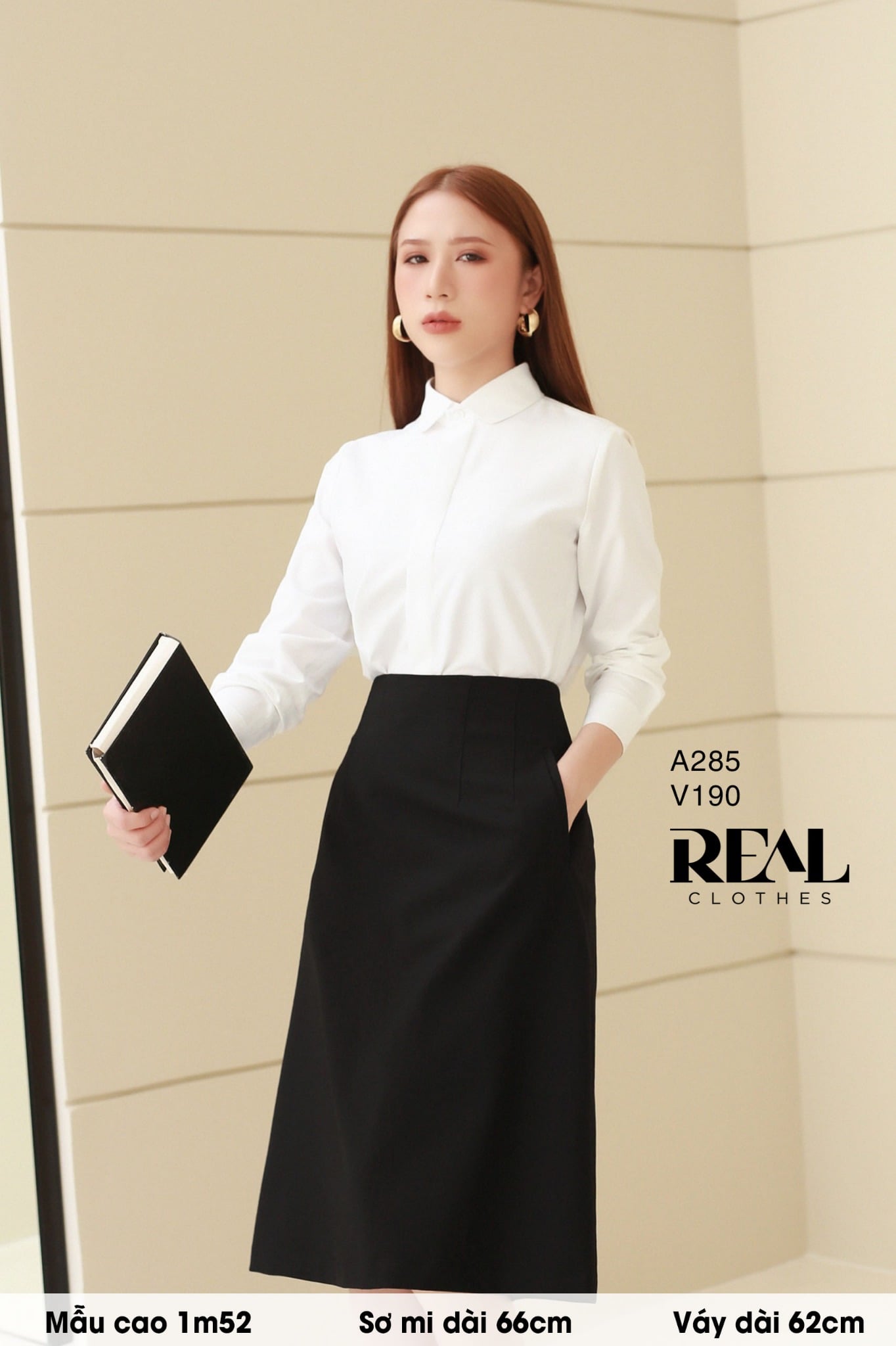 Sơ mi basic trắng