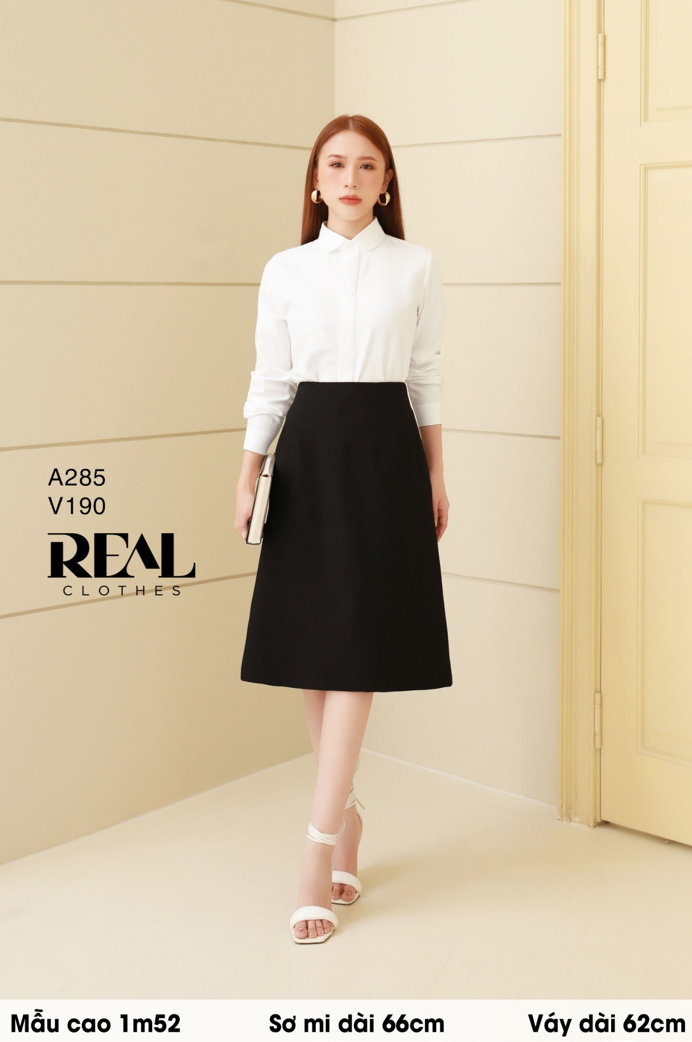 Sơ mi basic trắng