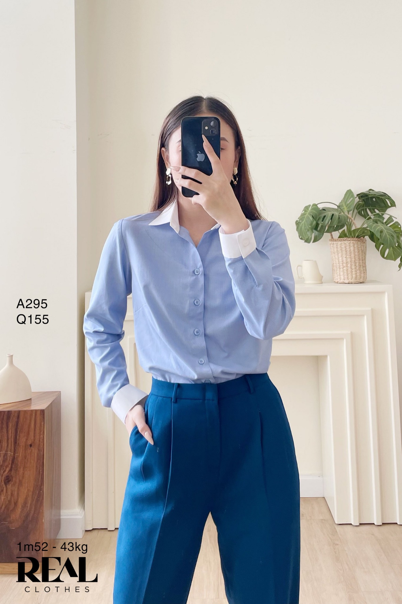 Sơ mi phối cổ Yola