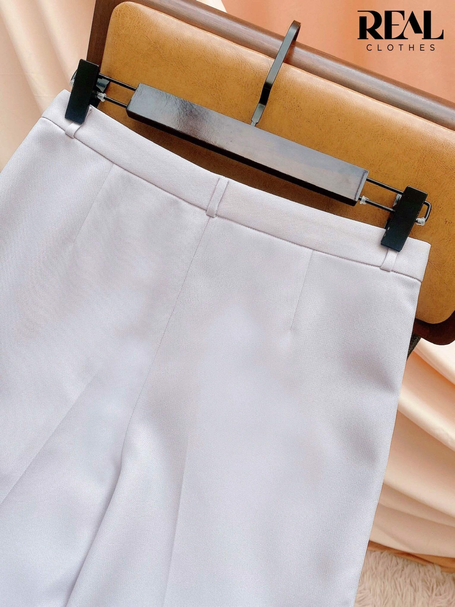 Quần lưng cao cindy kem SALE