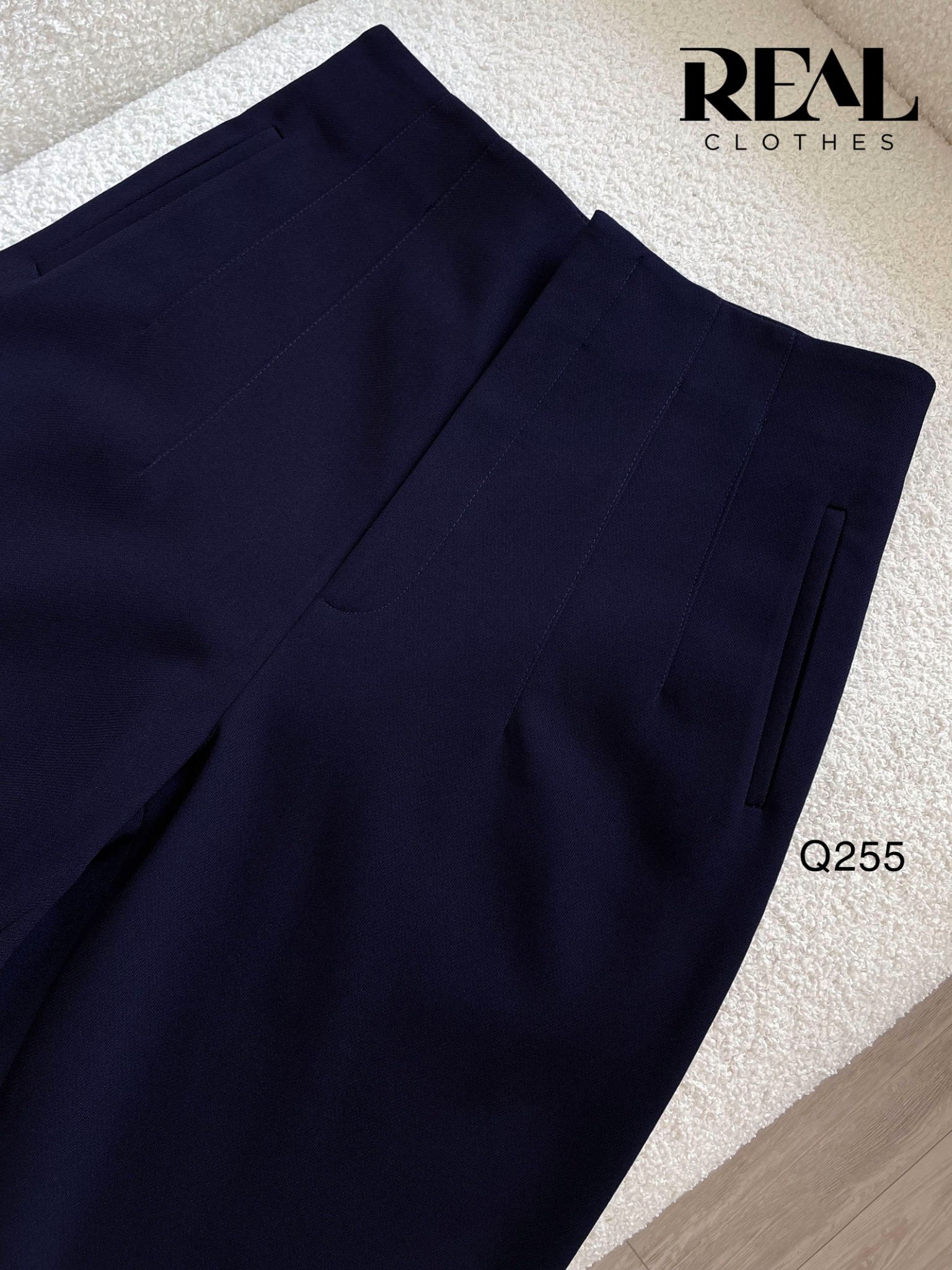 Quần suông Tokyo xanh đen