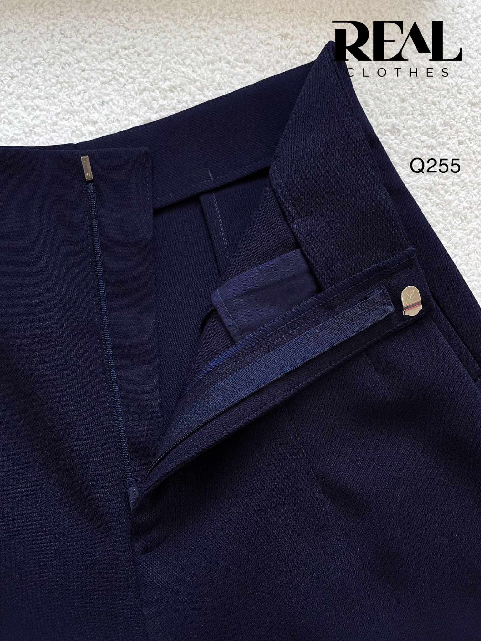 Quần suông Tokyo xanh đen