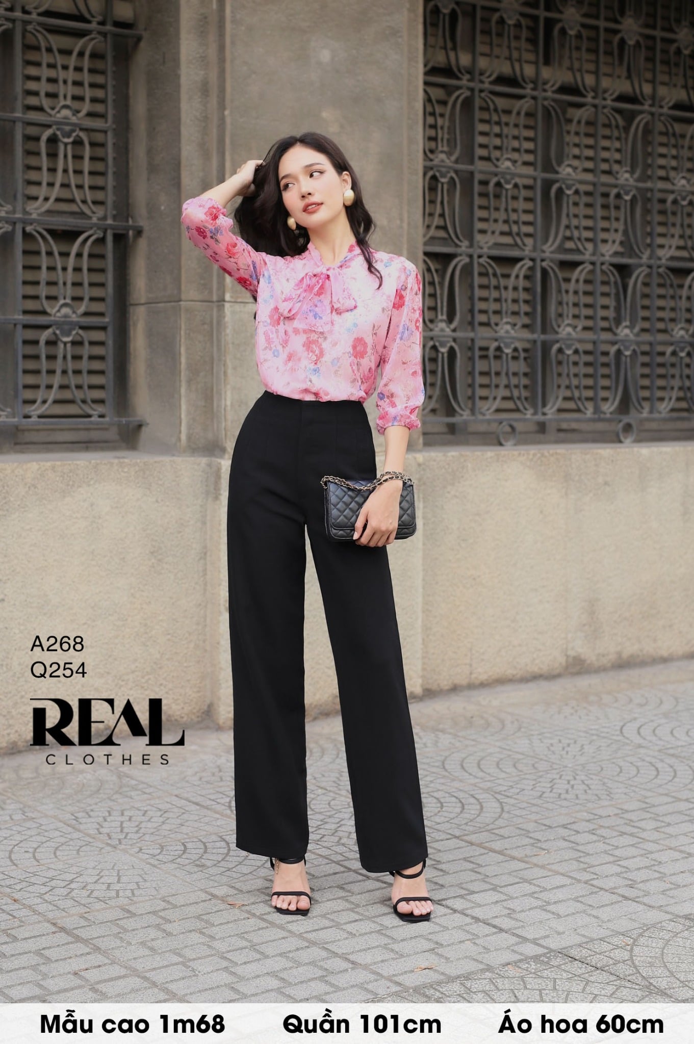 Quần suông Tokyo đen