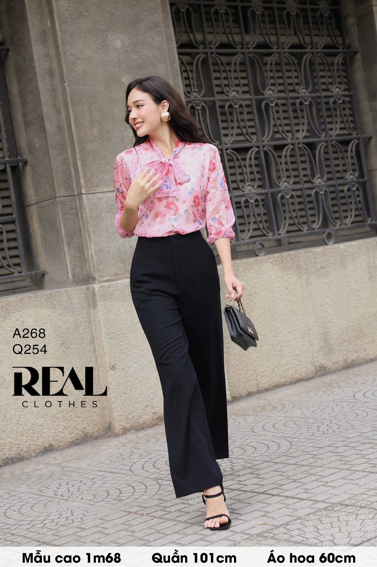 Quần suông Tokyo đen