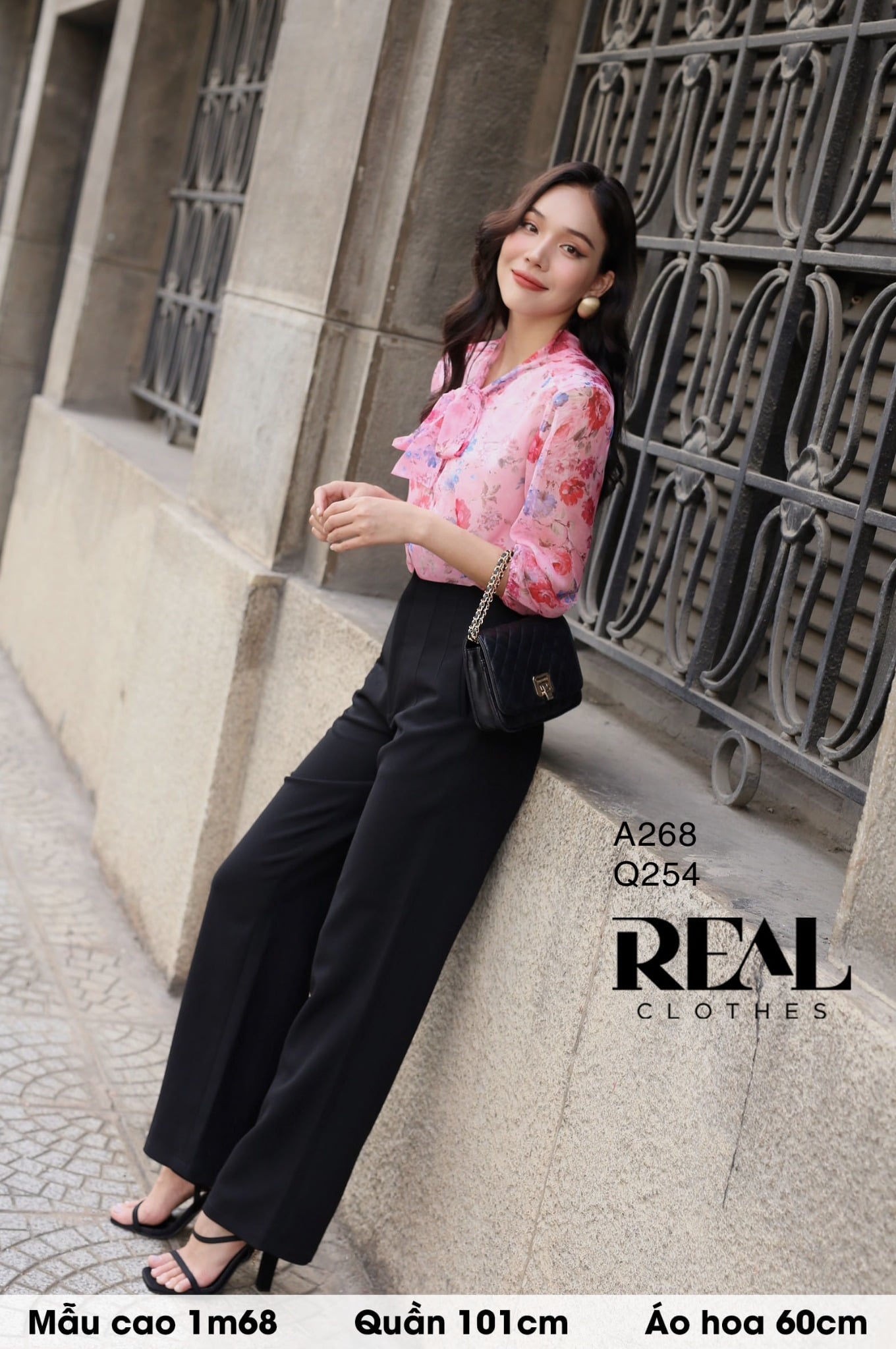 Quần suông Tokyo đen