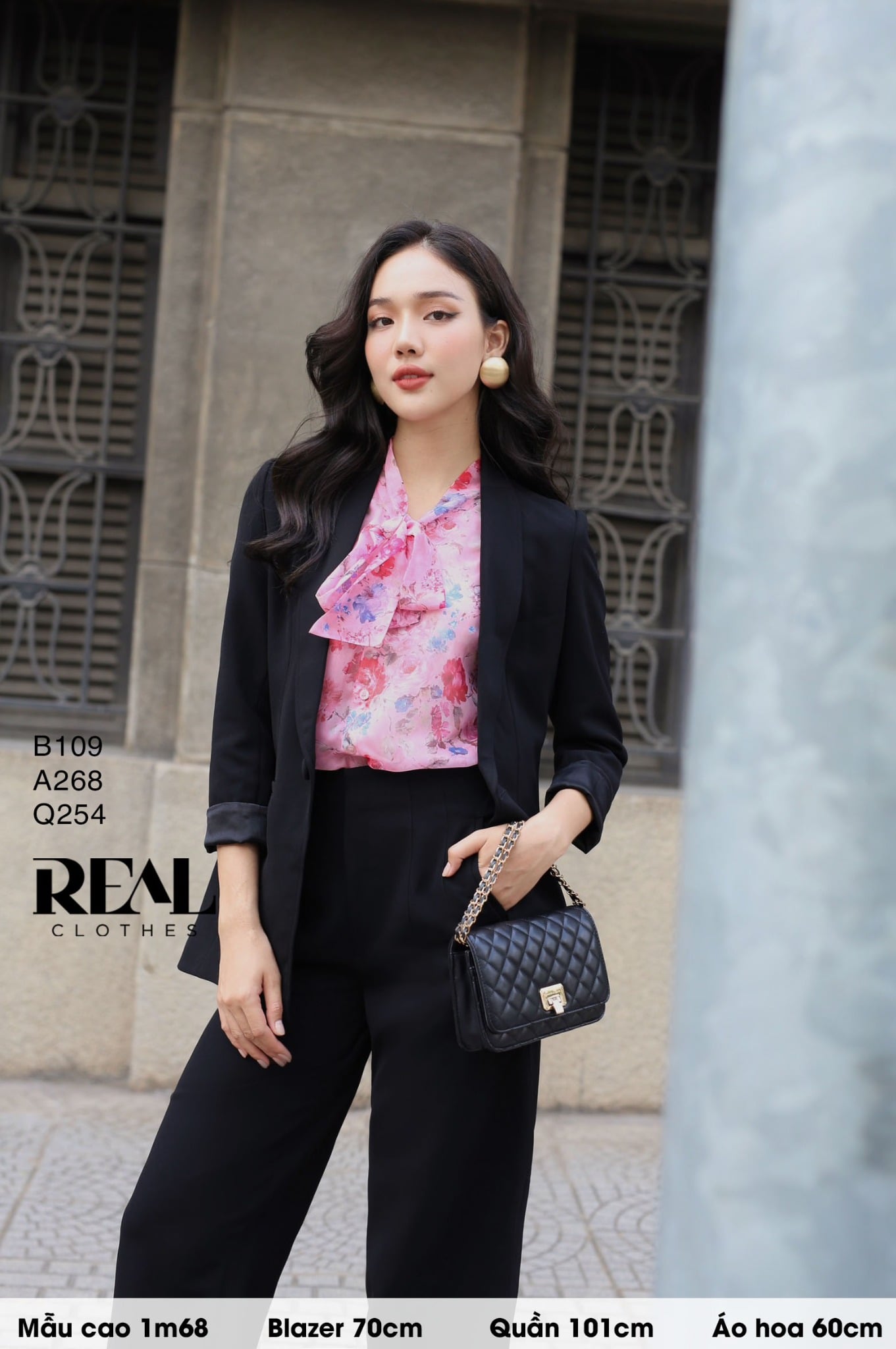 Quần suông Tokyo đen