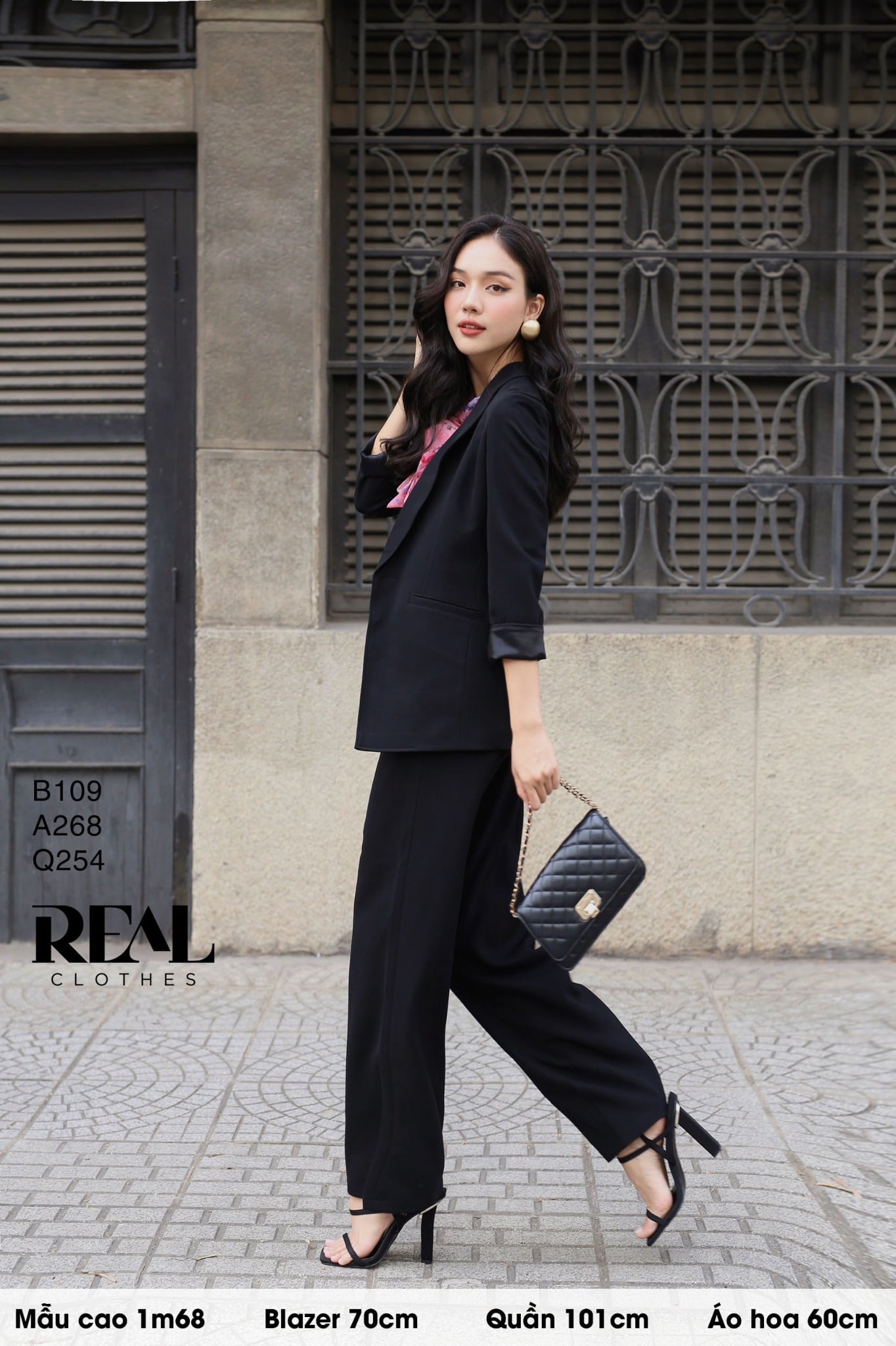 Quần suông Tokyo đen