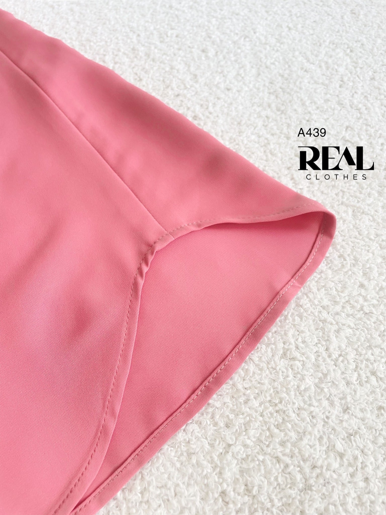 Sơ mi cổ mềm hồng dâu MỚI