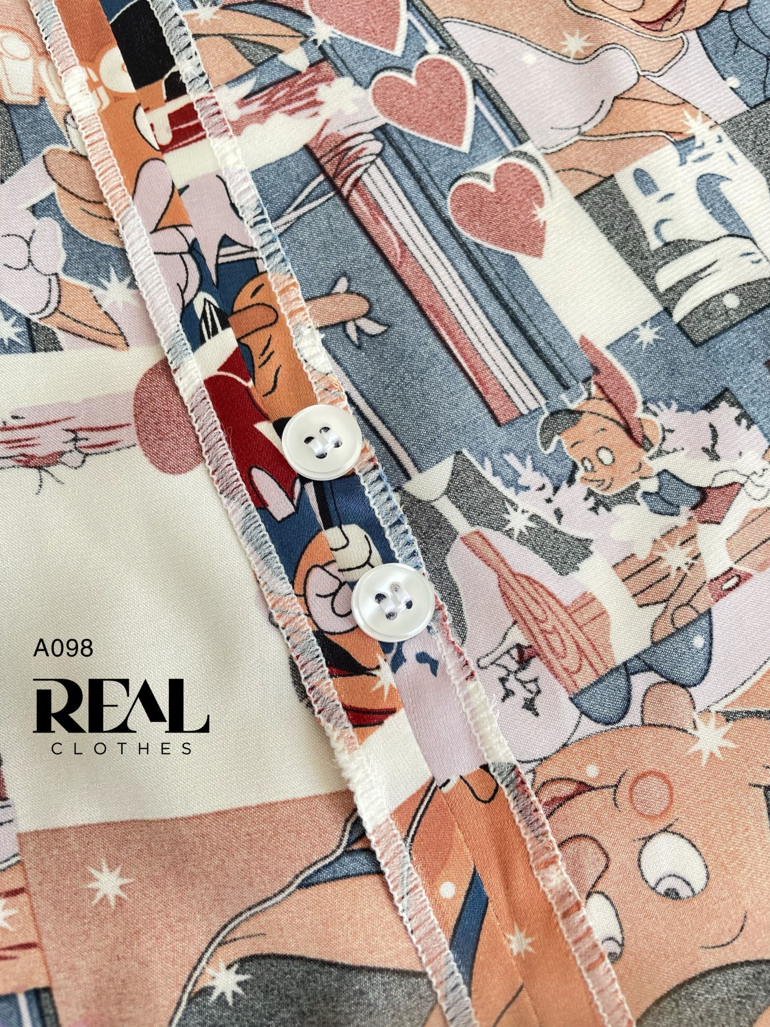 Sơ mi satin Pinocchio SALE