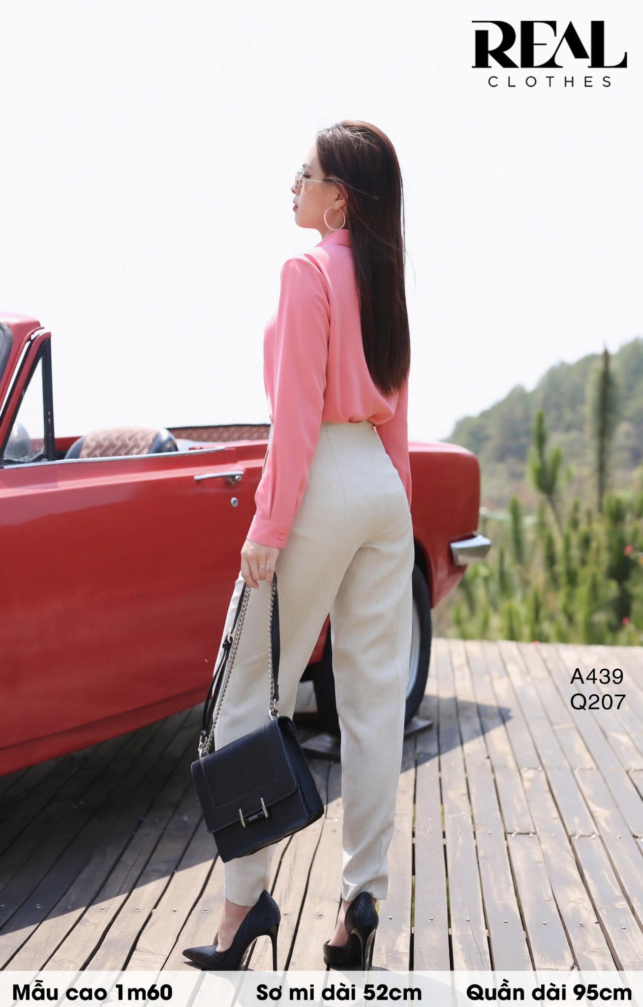 Sơ mi cổ mềm hồng dâu MỚI