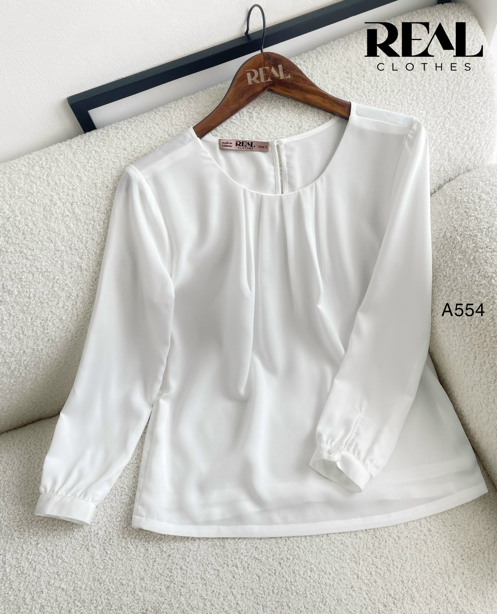 Áo Mimosa trắng SALE