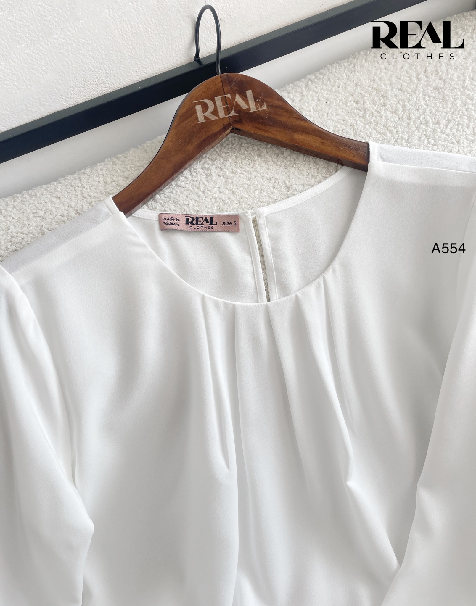 Áo Mimosa trắng SALE