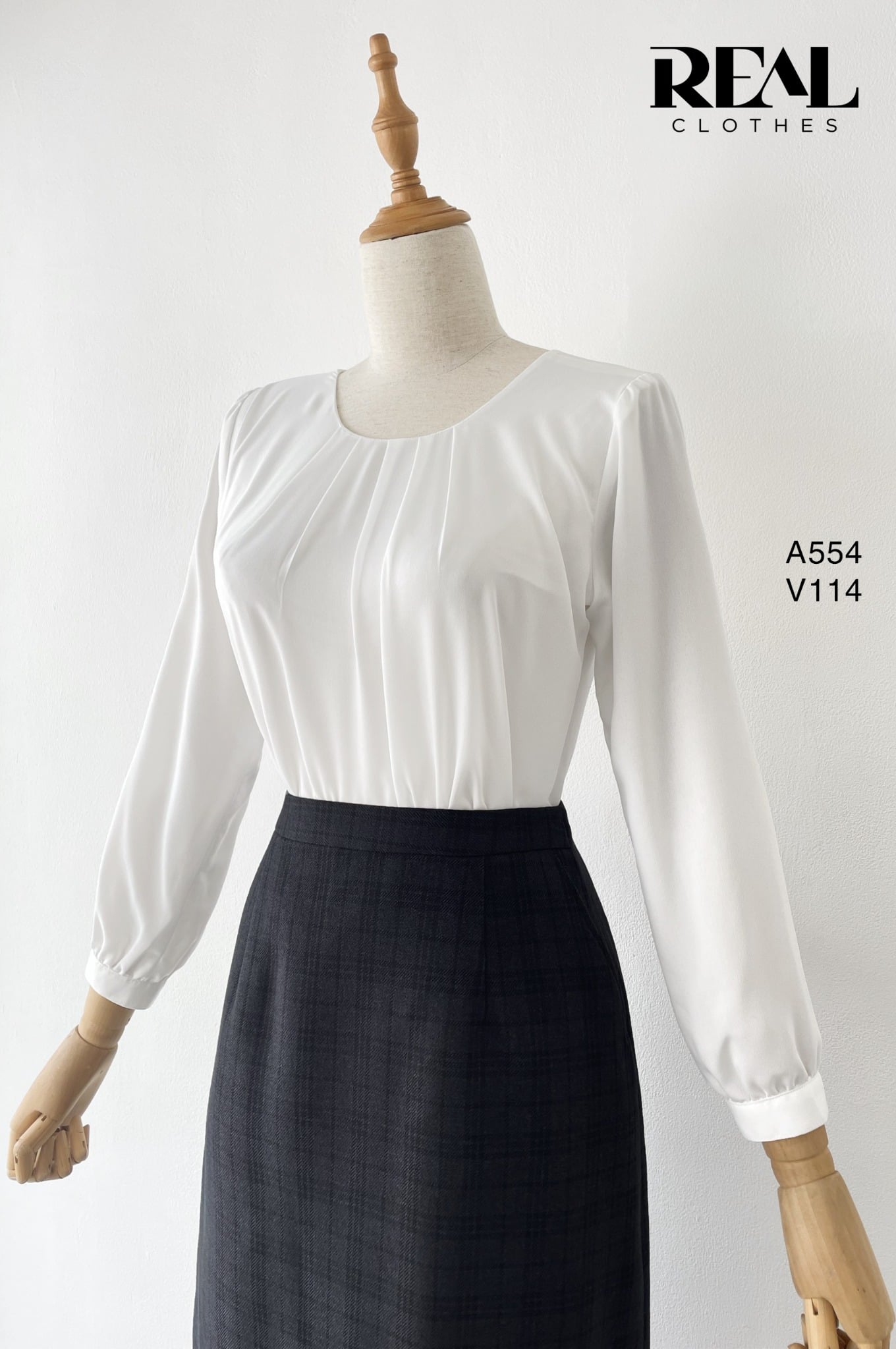 Áo Mimosa trắng SALE