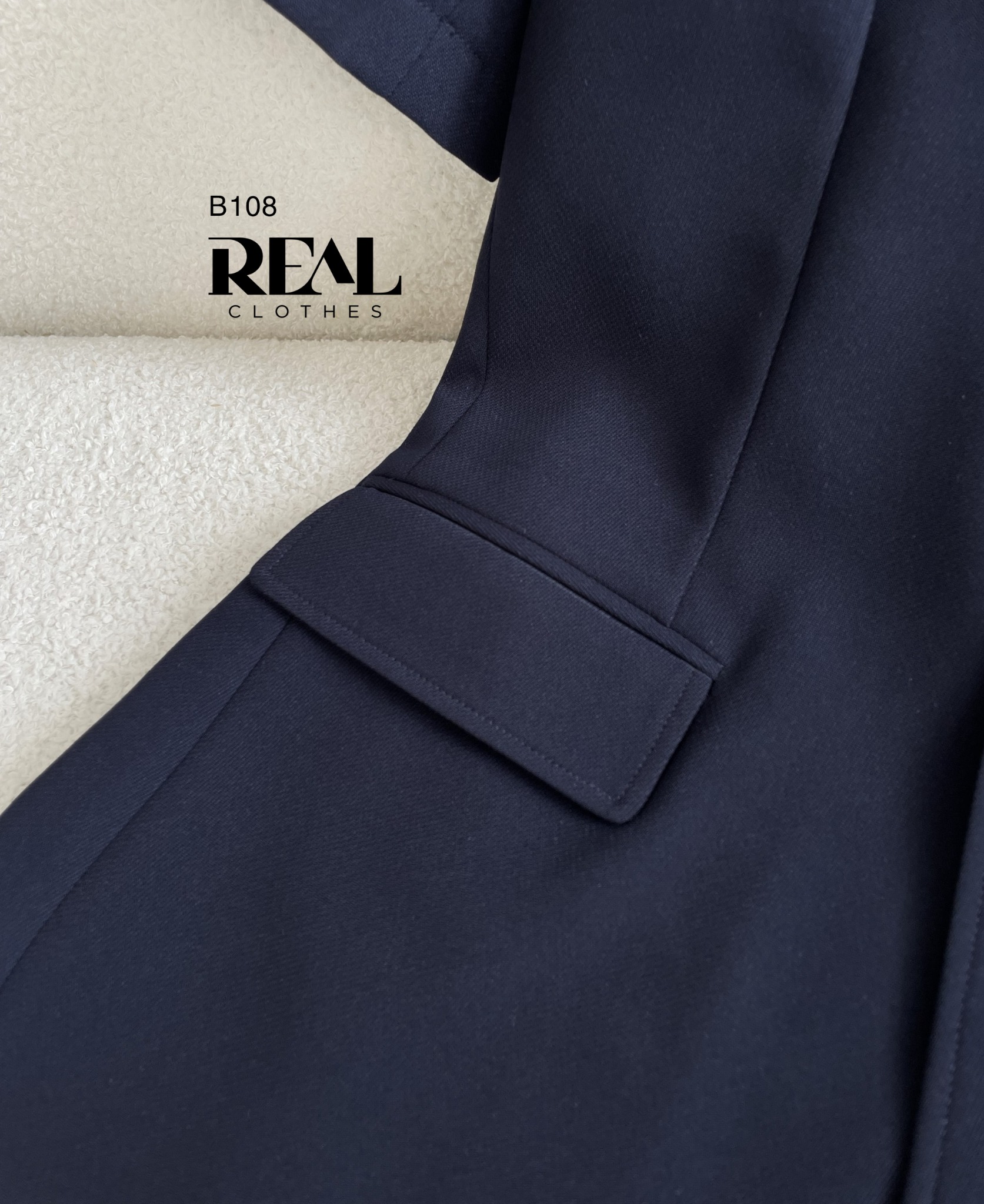 Blazer Japan cindy xanh đen