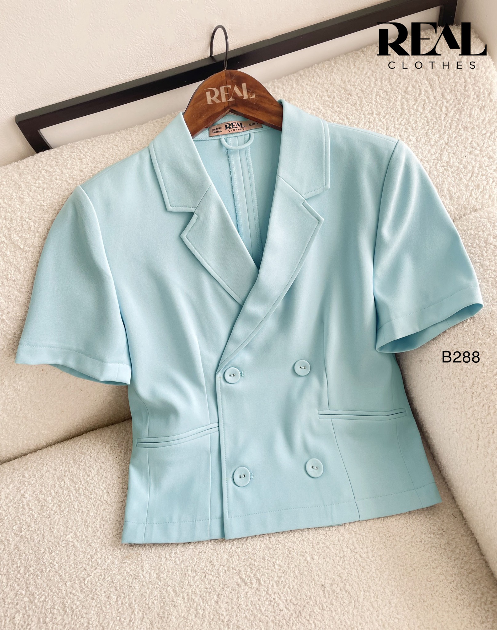 Blazer croptop blue SALE - size XS