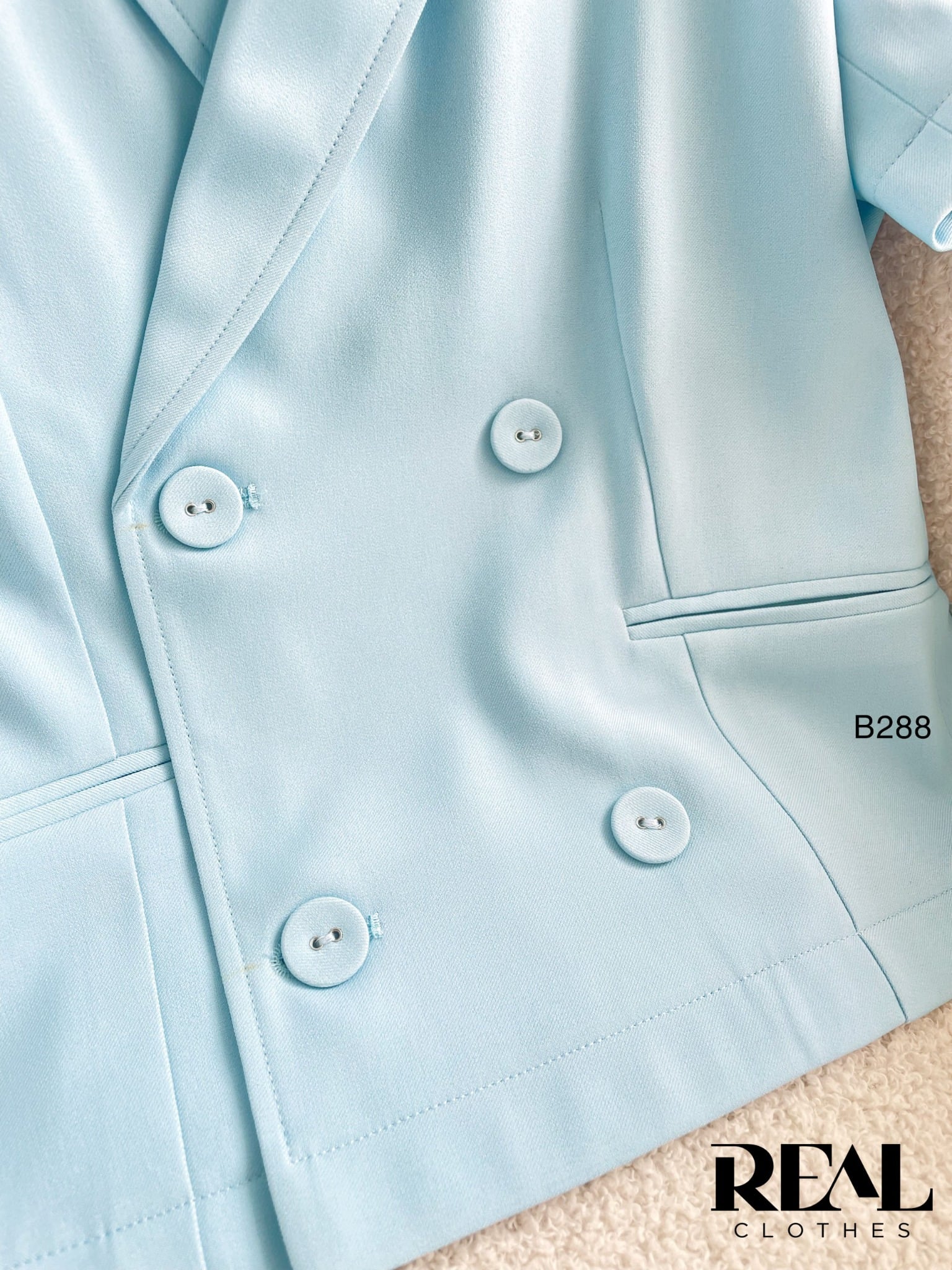 Blazer croptop blue SALE - size XS