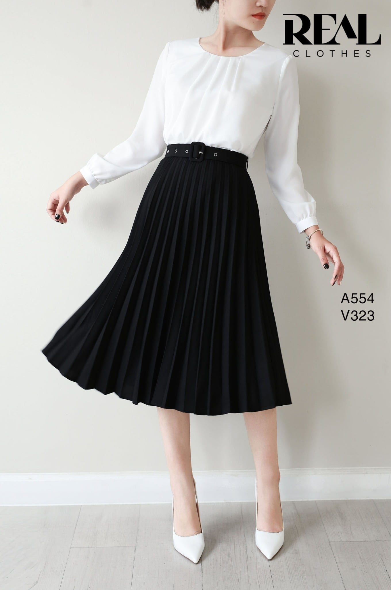 Áo Mimosa trắng SALE